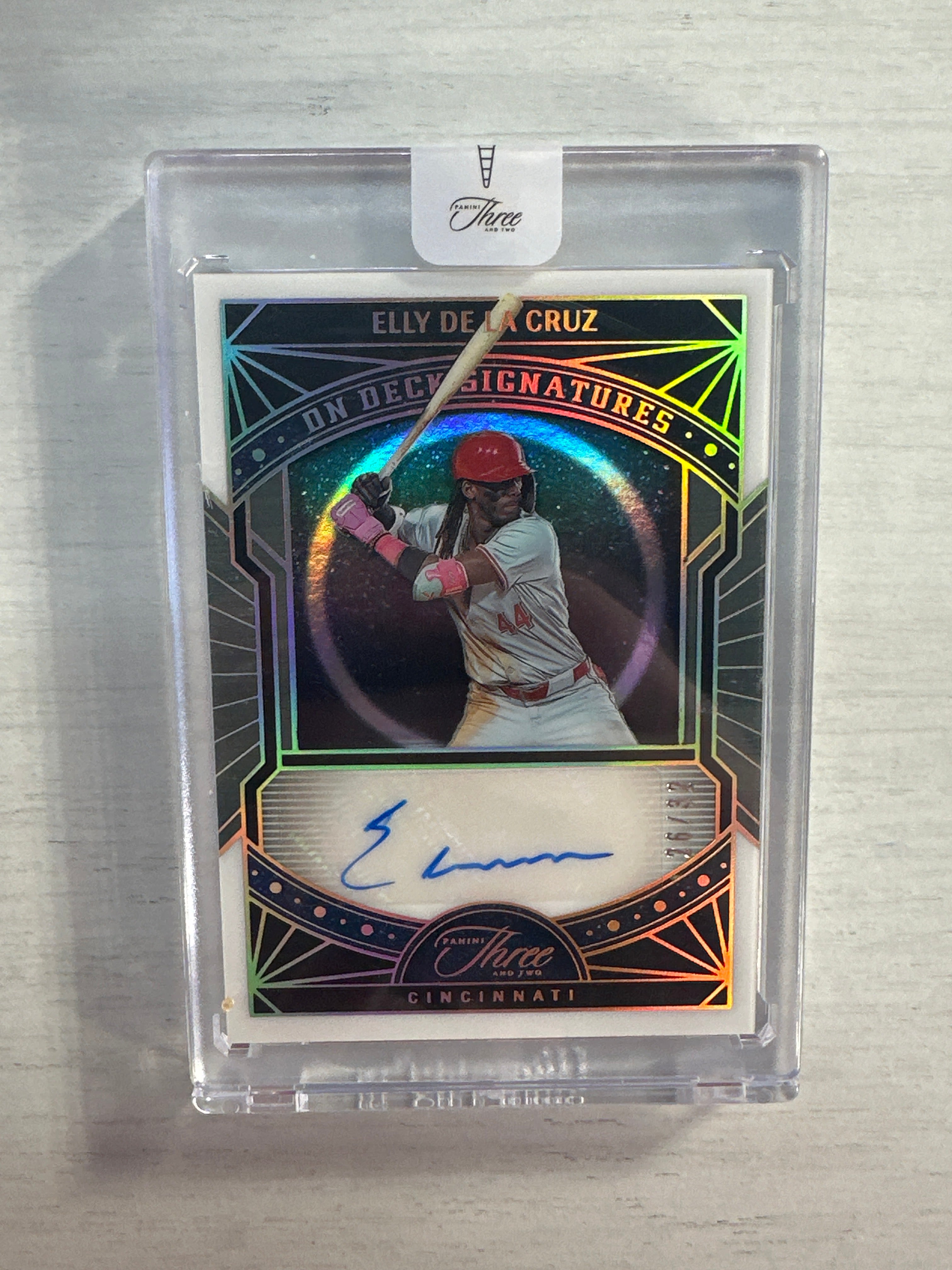 2024 Three And Two Elly De La Cruz On Deck Auto /32