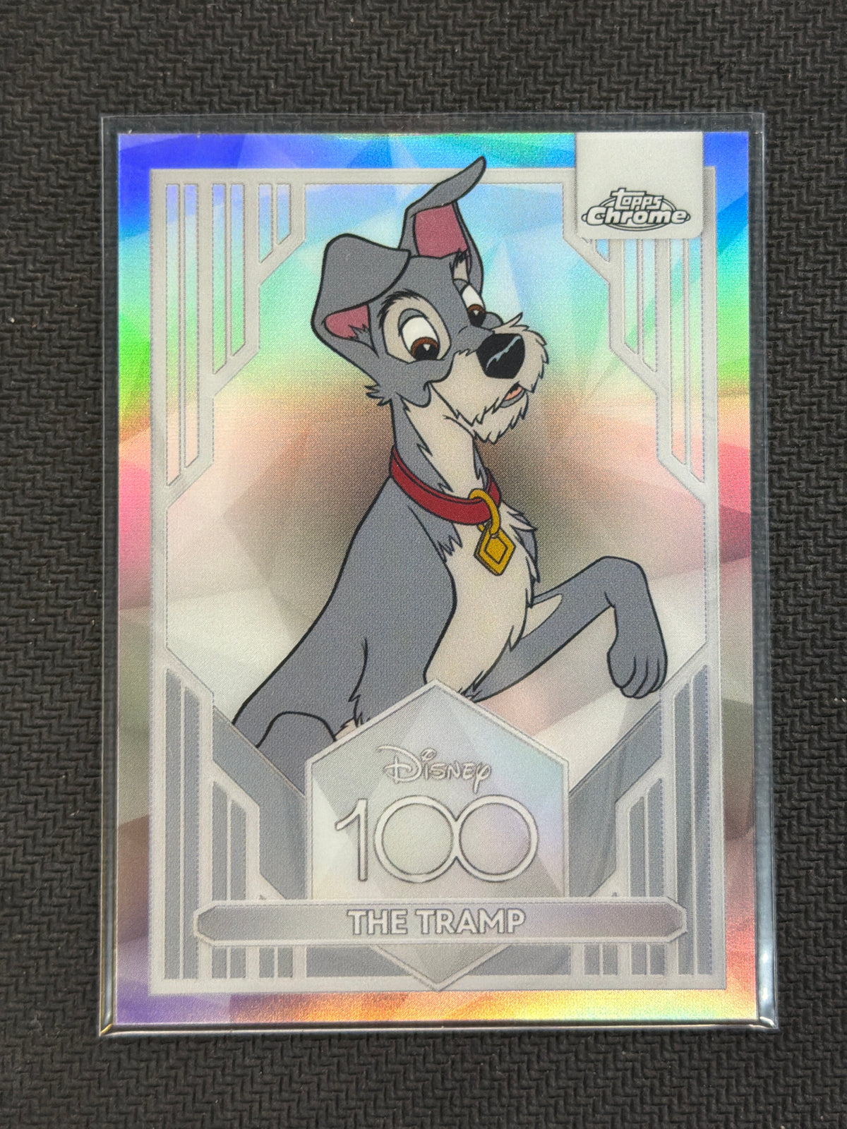 2023 Topps Chrome Disney 100 Tramp Rookie Refractor