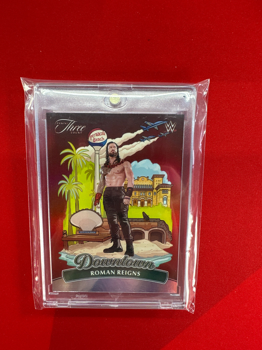 2024 Panini Three WWE Roman Reigns Downtown!
