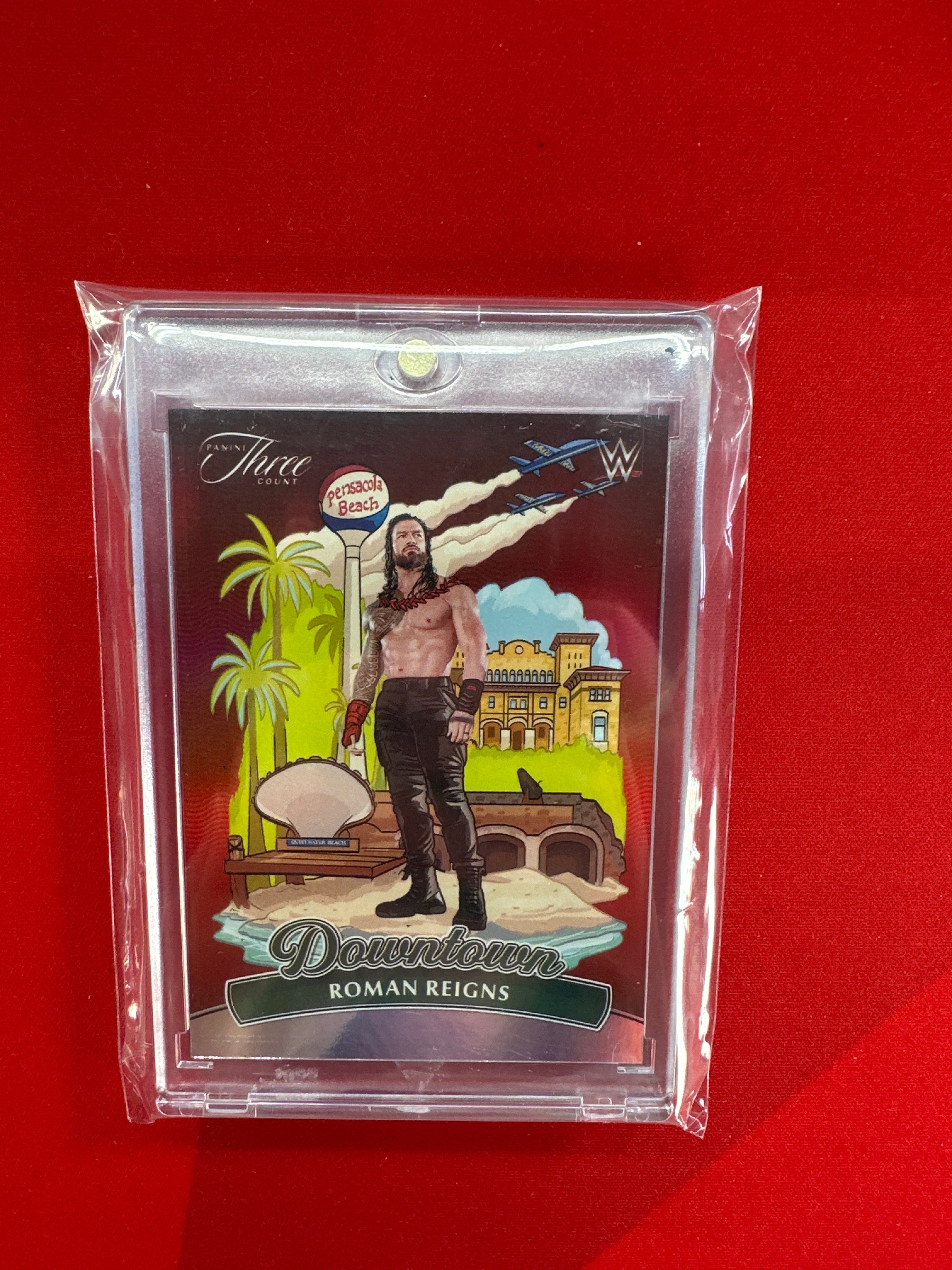 2024 Panini Three WWE Roman Reigns Downtown!