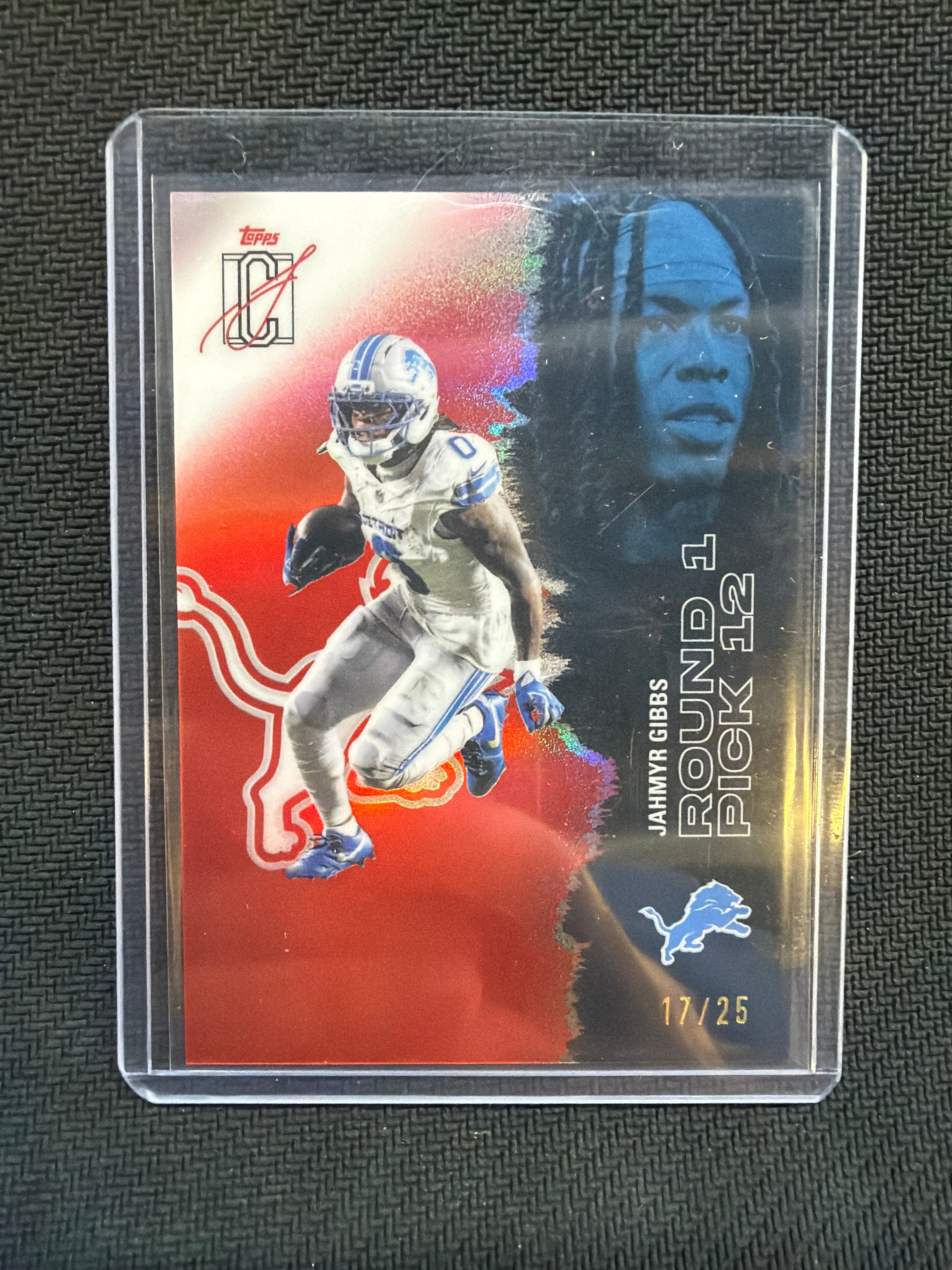 2025 Topps Signature Class Jahmyr Gibbs /25 Alabama