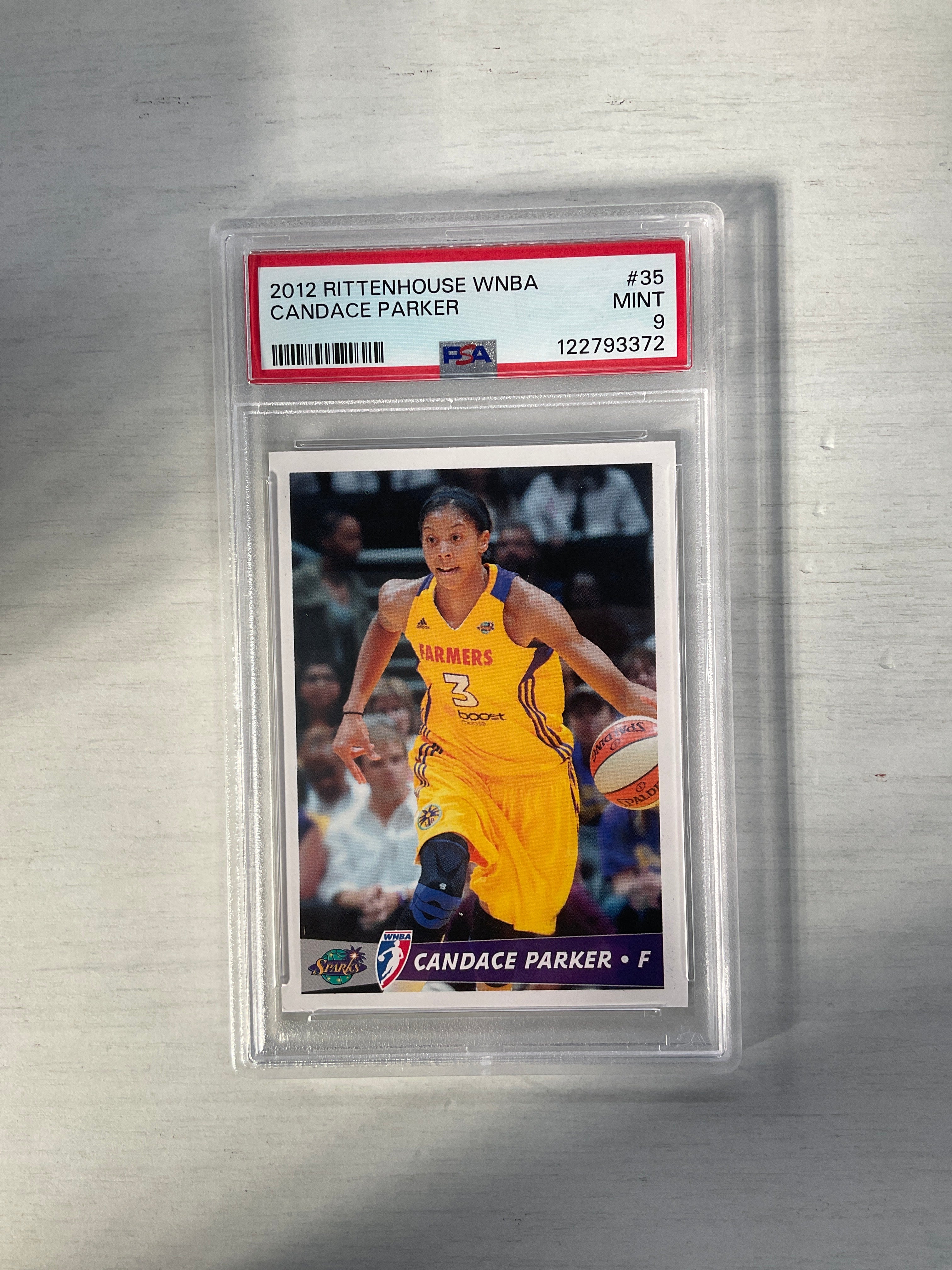 2012 Rittenhouse WNBA Candace Parker Rookie PSA 9