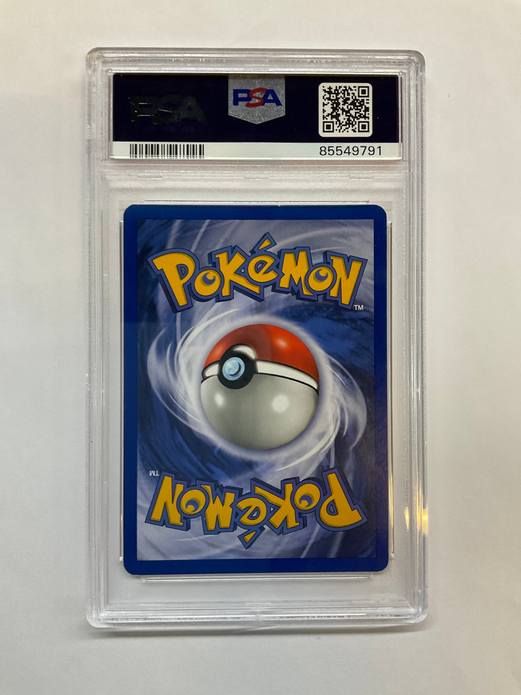 2000 Pokemon Base II Poliwrath Holo 15 PSA 8