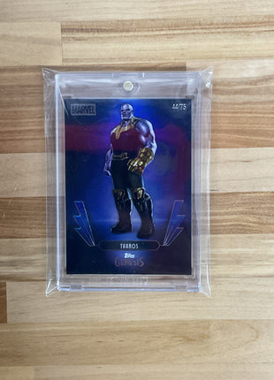 2025 Topps Disney Genesis Thanos Blue /75
