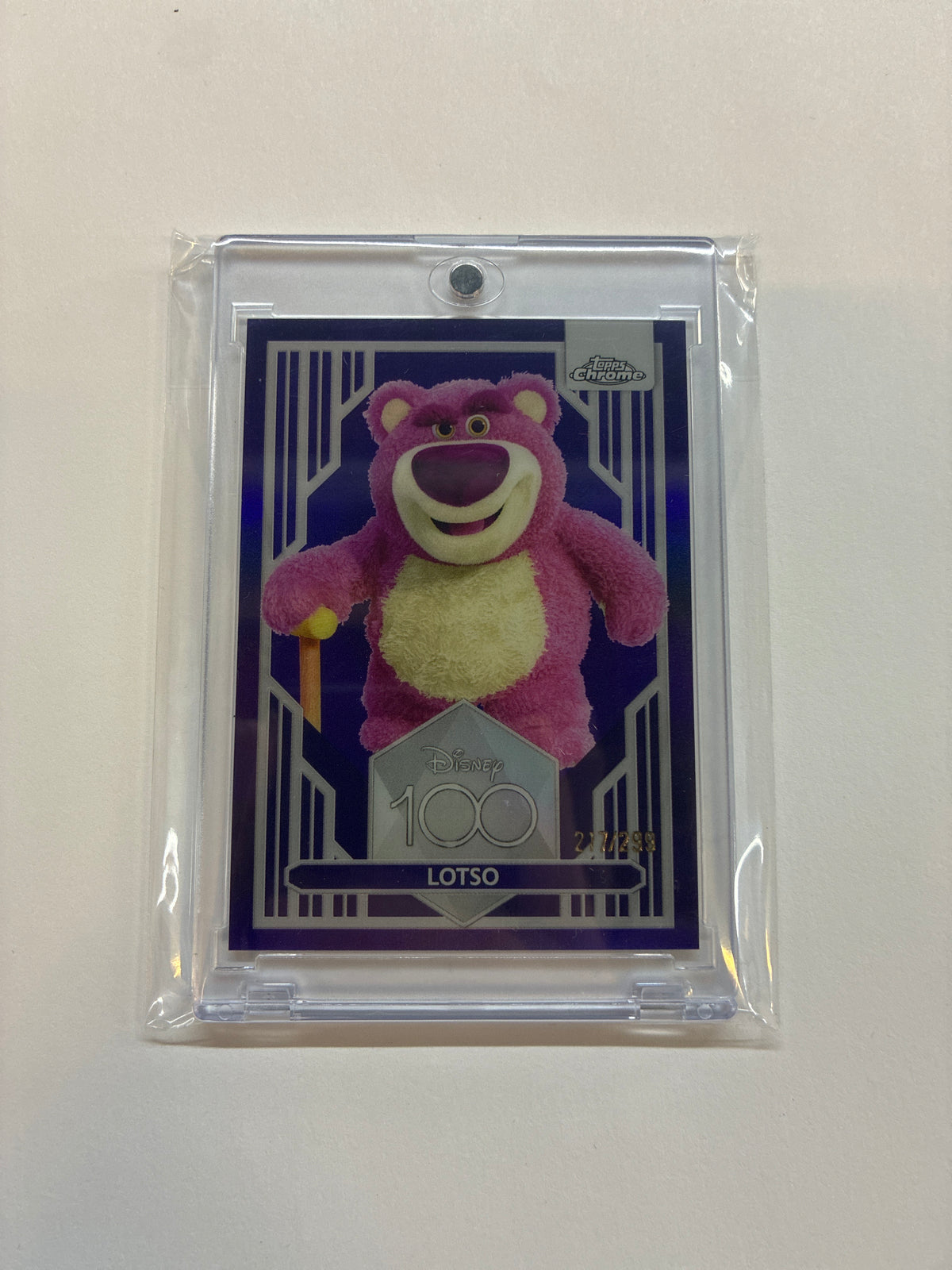 2023 Topps Chrome Disney 100 Lotso Purple Refractor /299