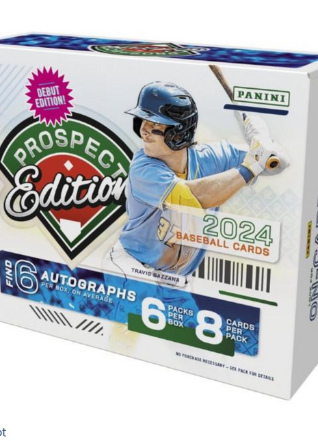 2024 Panini Prospect Edition Baseball Hobby Box