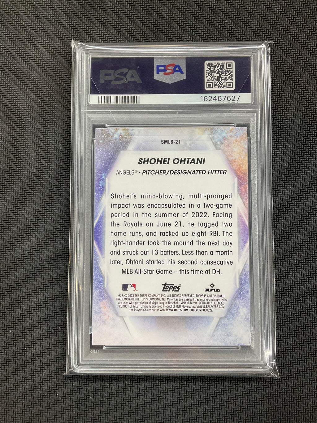 2023 Topps Shohei Ohtani Stars Of MLB PSA 10 Angels 627