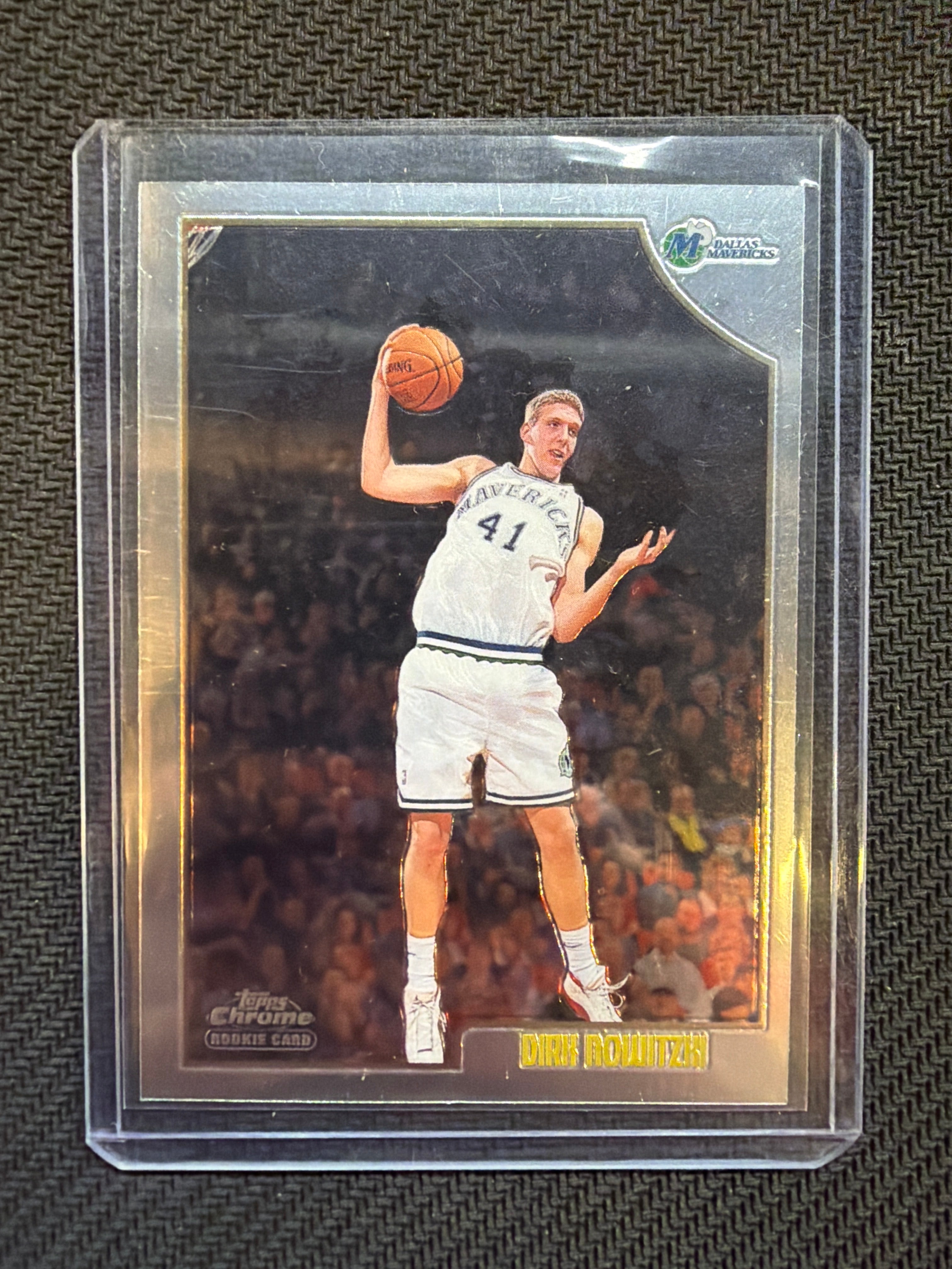 1998-99 Topps Chrome Dirk Nowitzki Rookie #154 Mavericks