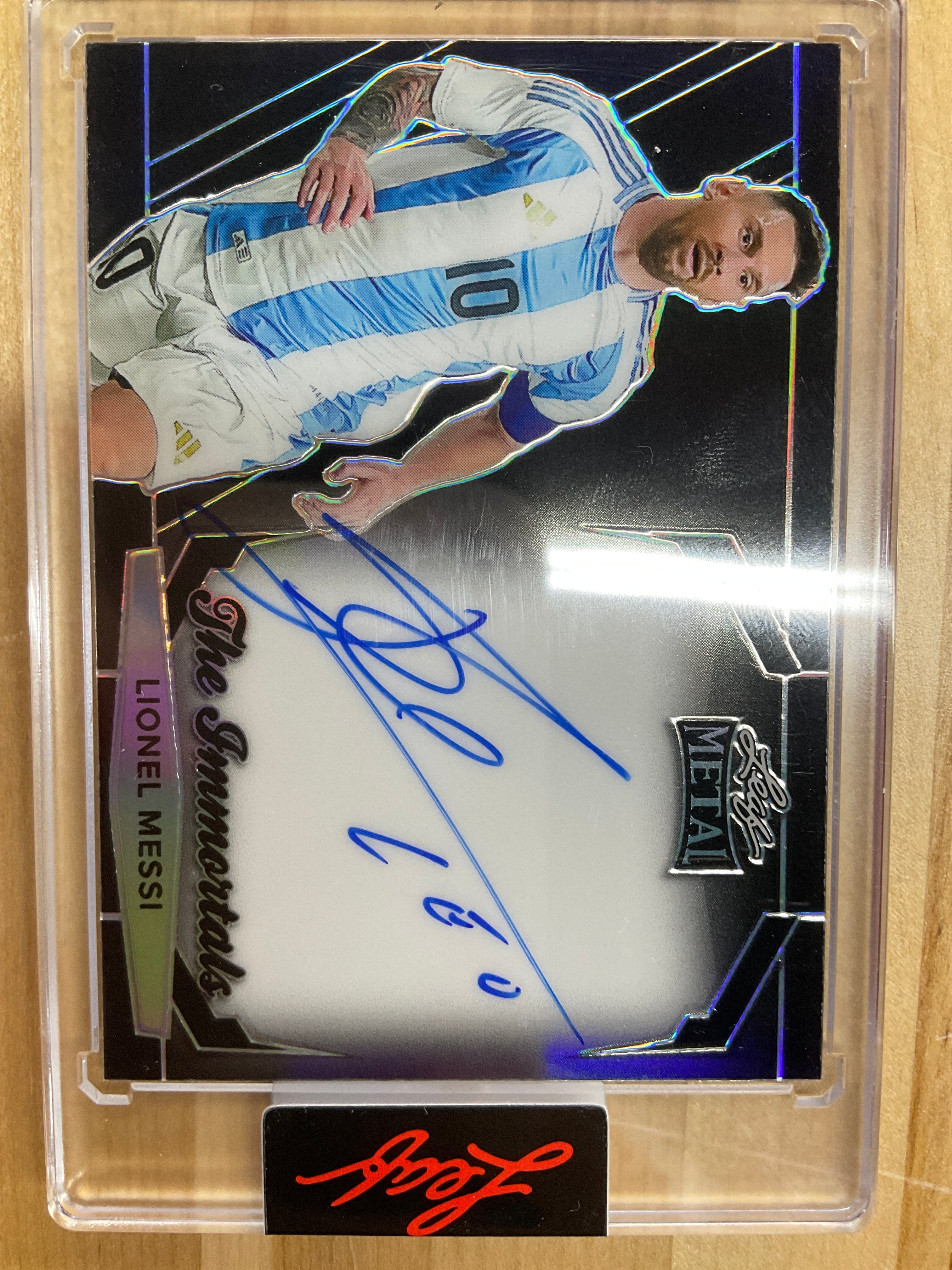 2024 Leaf Metal Lionel Messi Auto /100 Immortals
