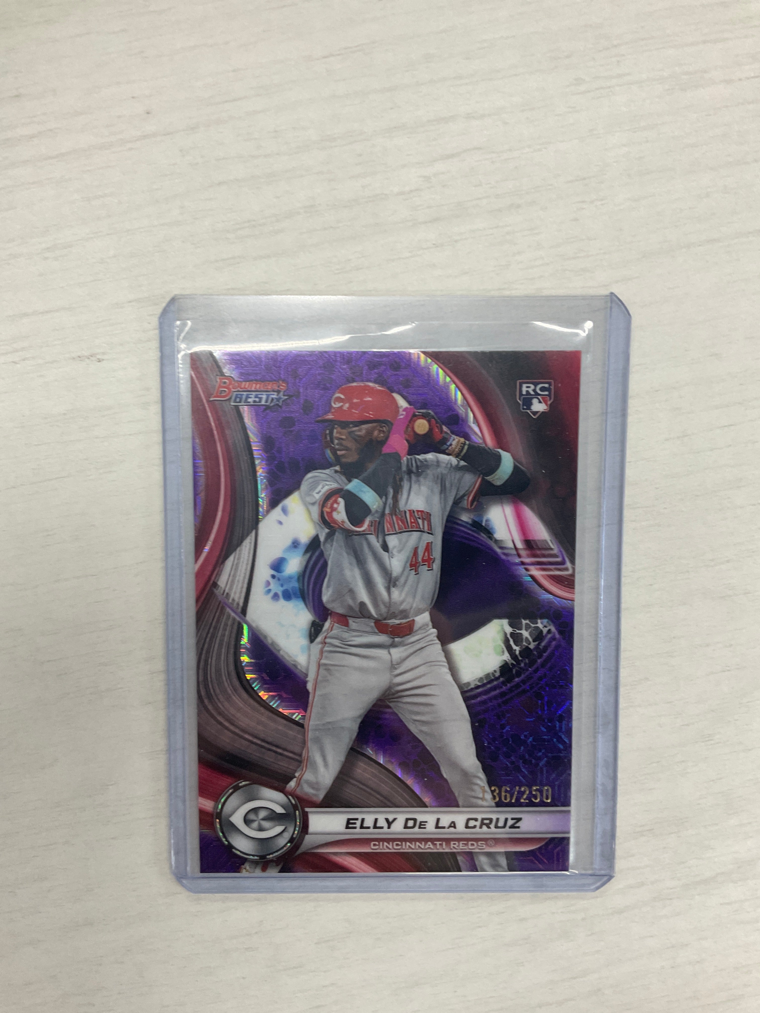 2024 Bowman Best Elly De La Cruz Purple /250 Rookie