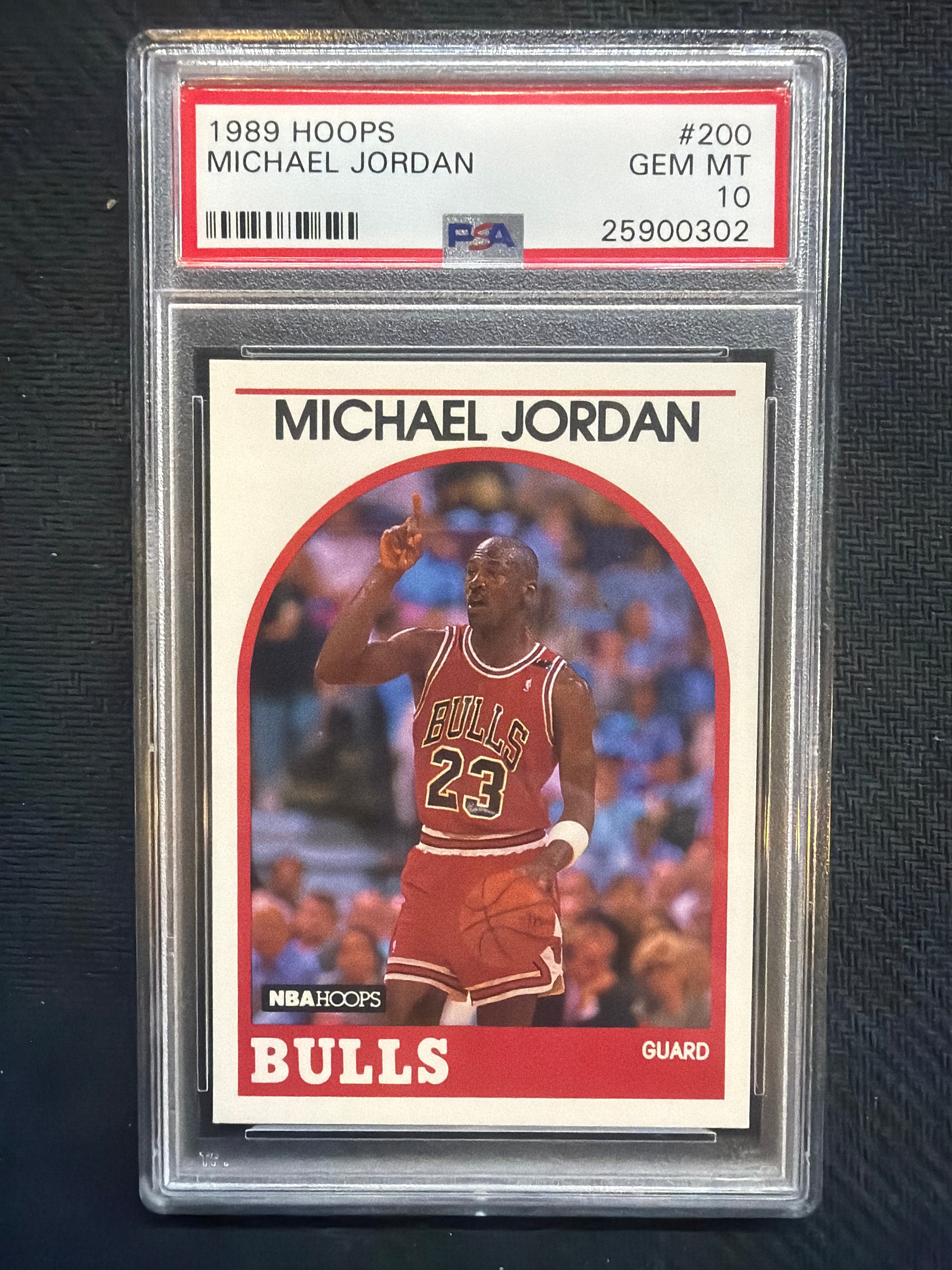 1989 Hoops Michael Jordan #200 PSA 10 302