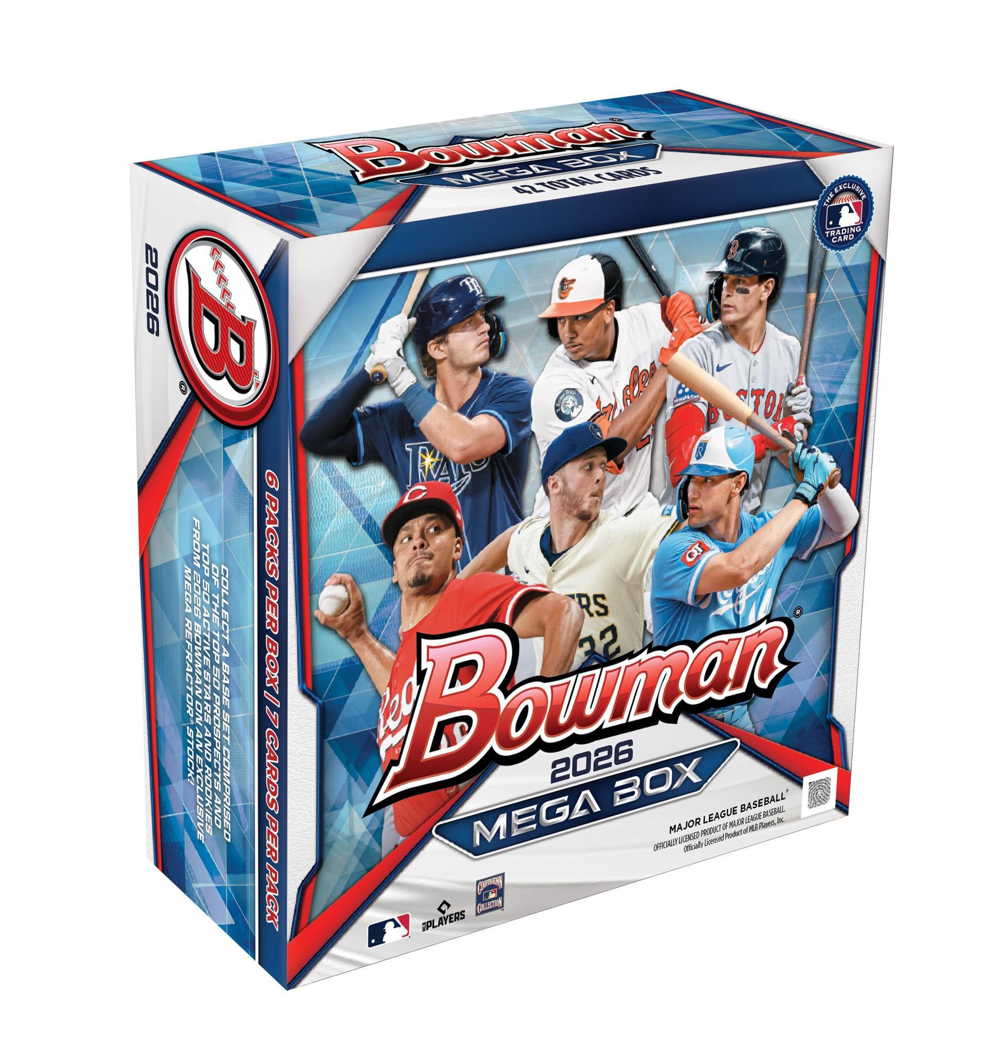 2026 Topps MLB Bowman Mega Box