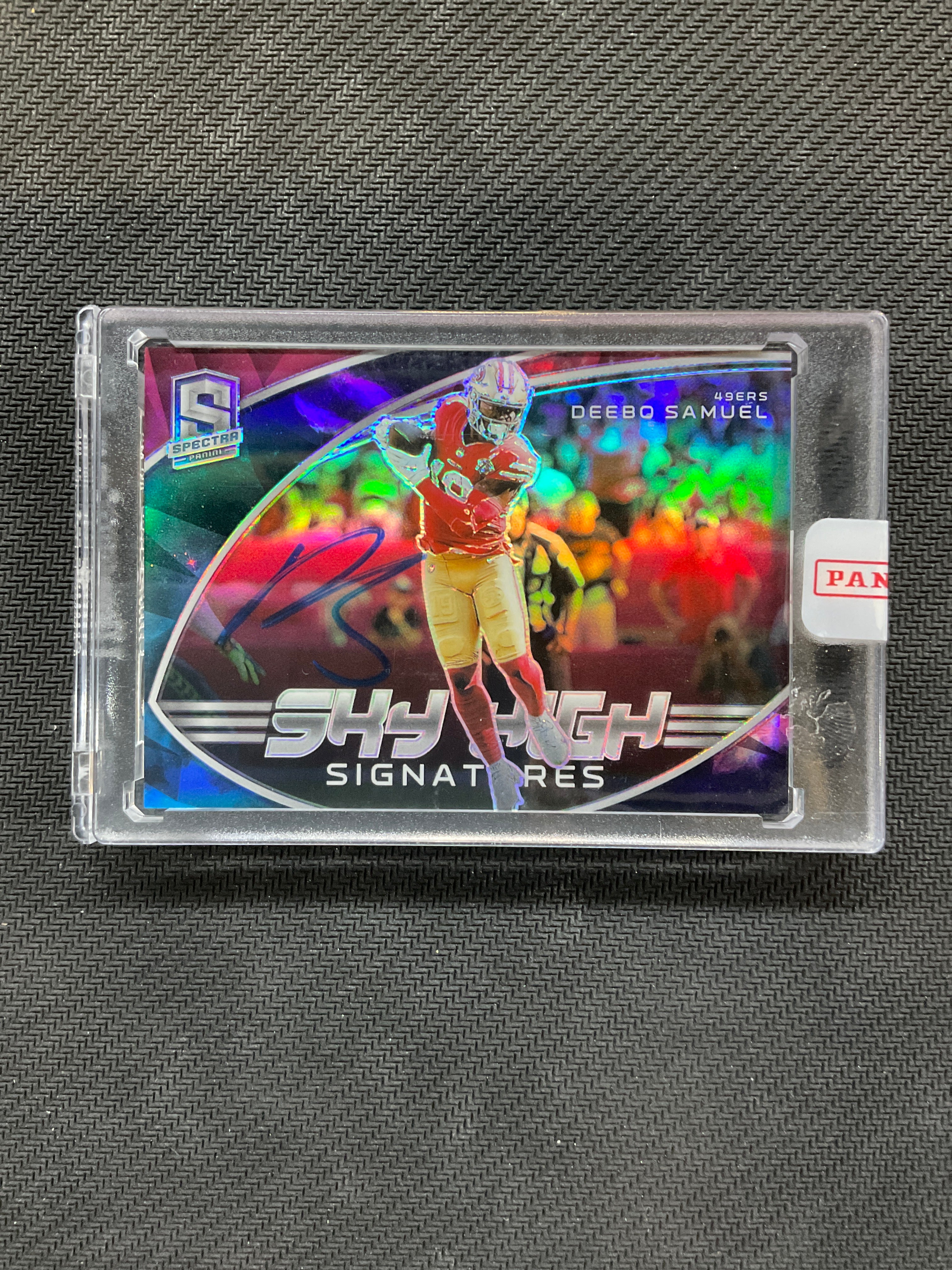 2022 Spectra Deebo Samuel Sky High Nebula Auto /2 49ers