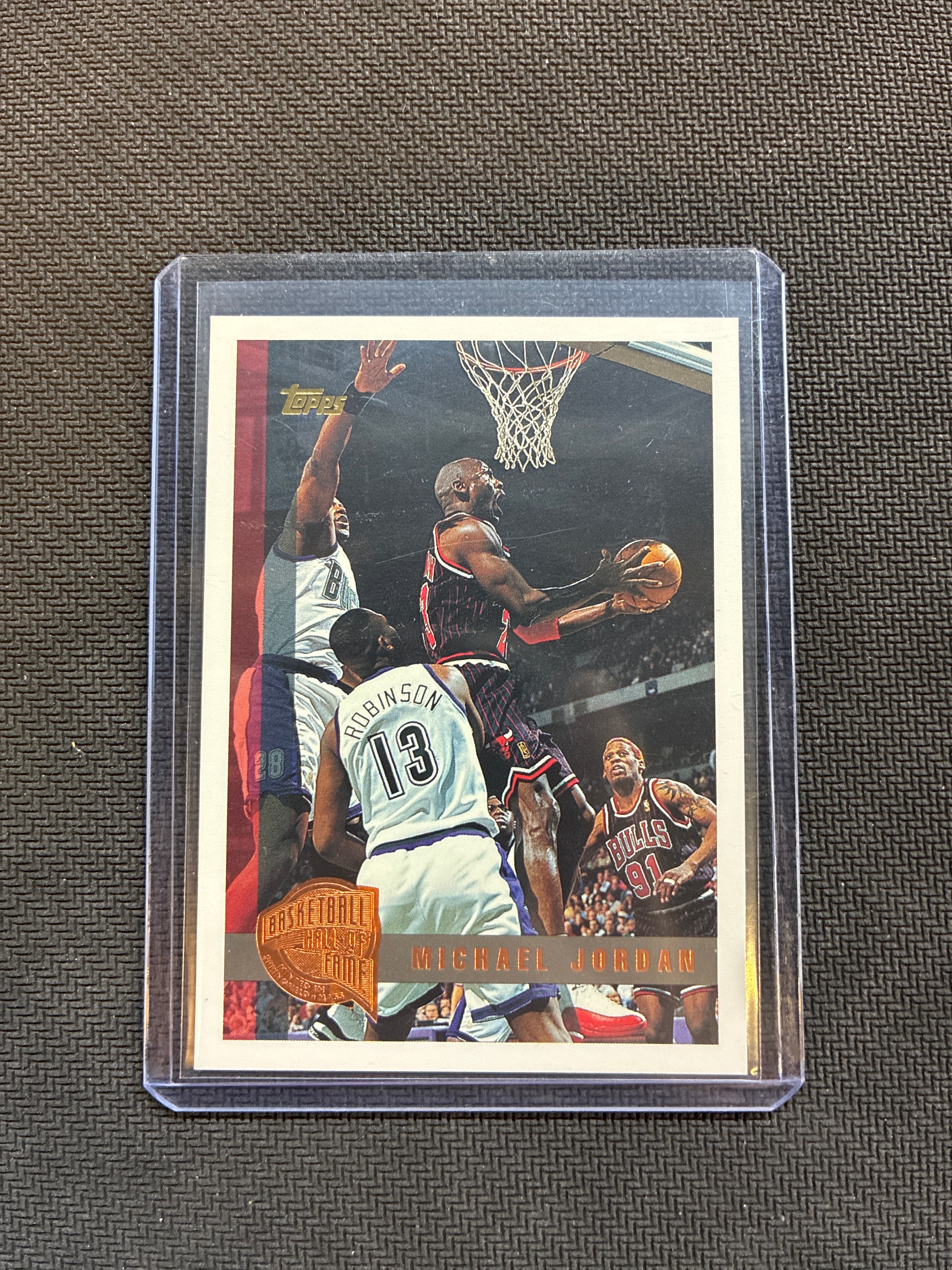 1997 Topps Michael Jordan Minted in Springfield #123 Bulls