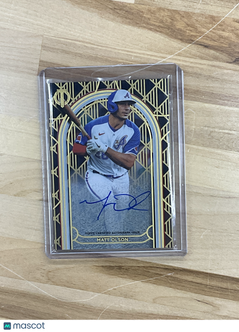 2024 Topps Tribute Matt Olson Auto Braves /50 Iconic