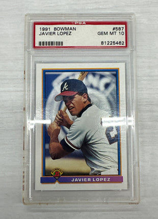 1991 Bowman Javier Lopez PSA 10