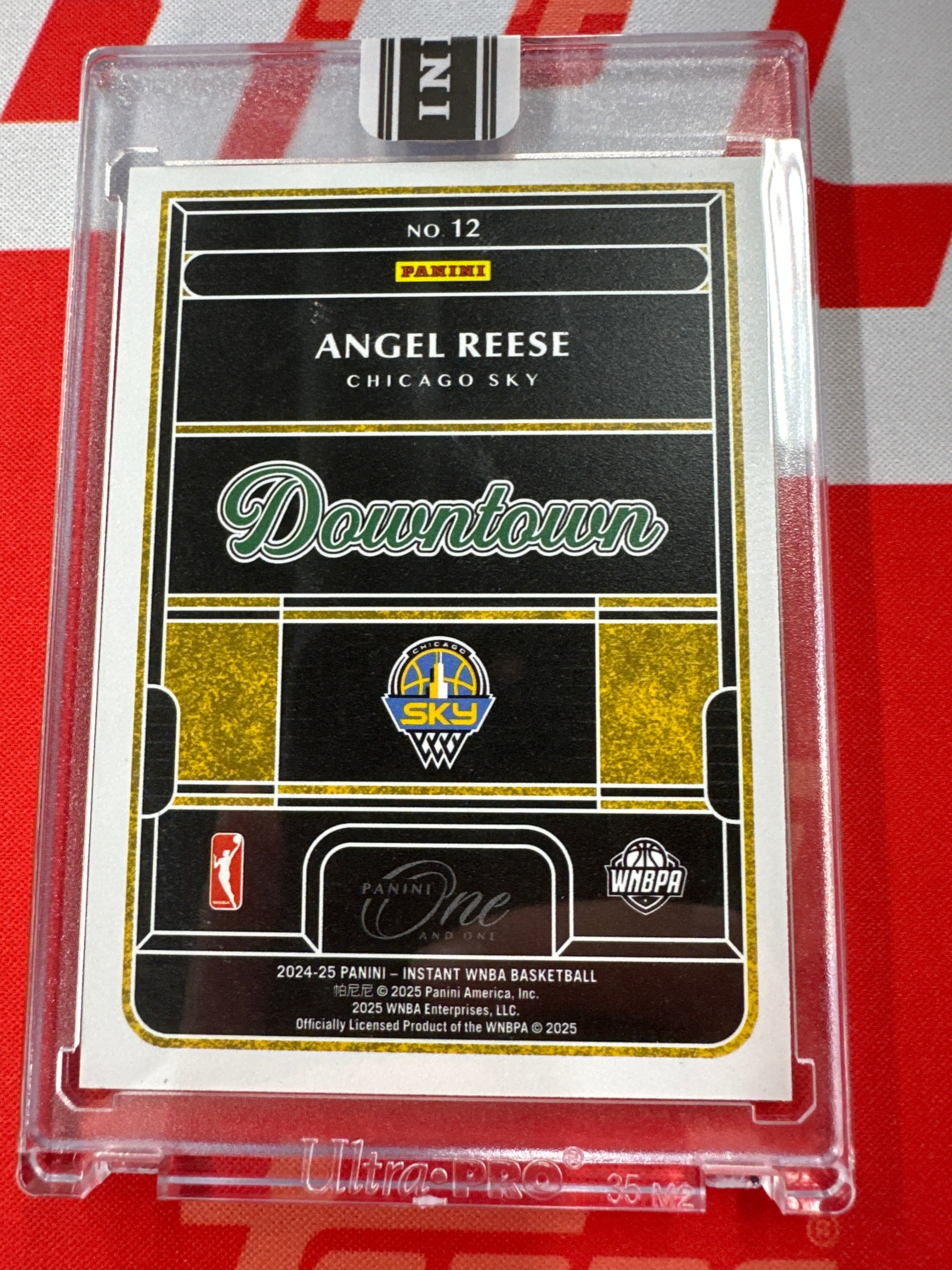 2024-25 Panini Instant Angel Reese Rookie #12 Downtown!