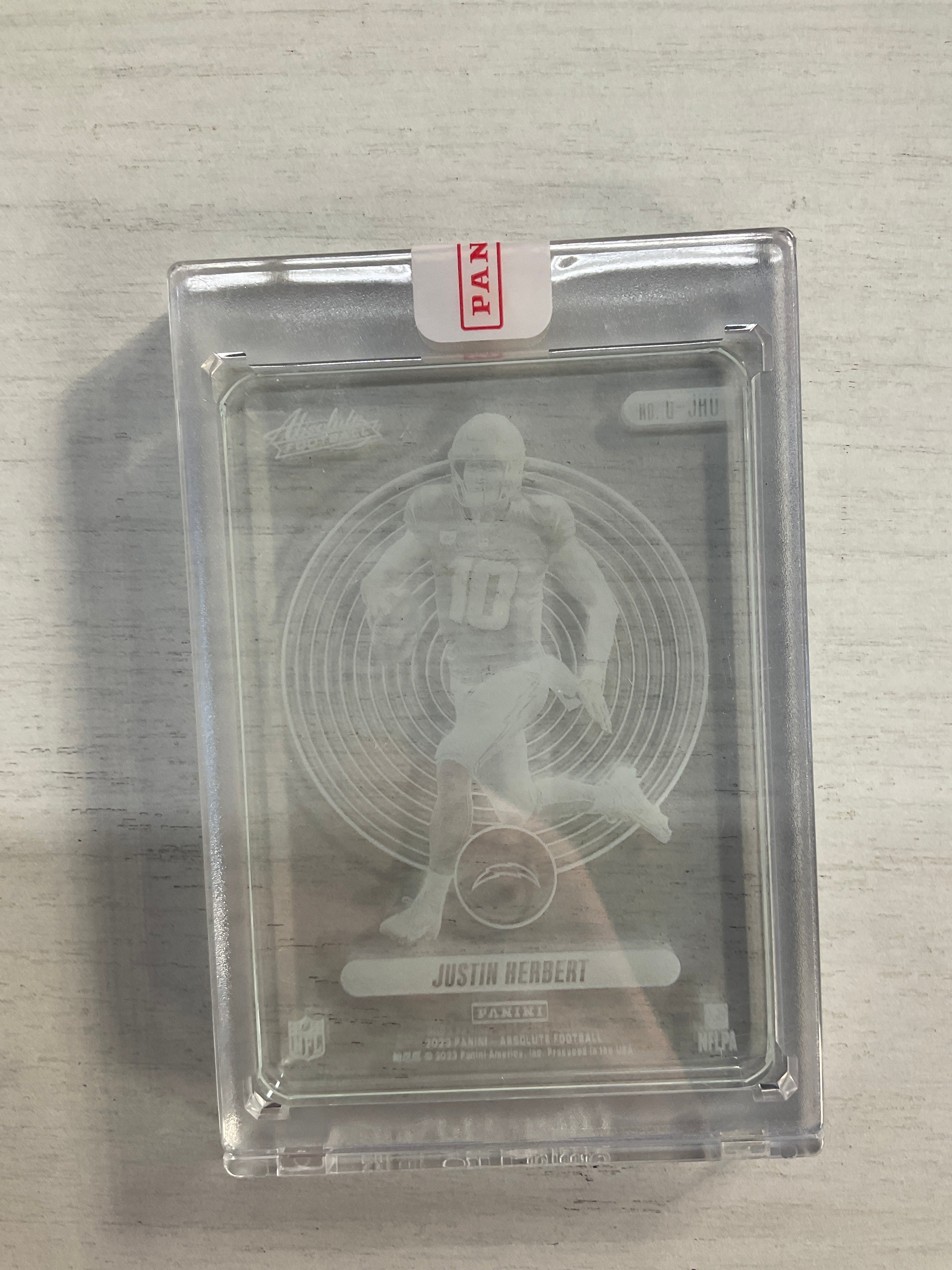 2024 Absolute Glass Justin Herbert Sealed
