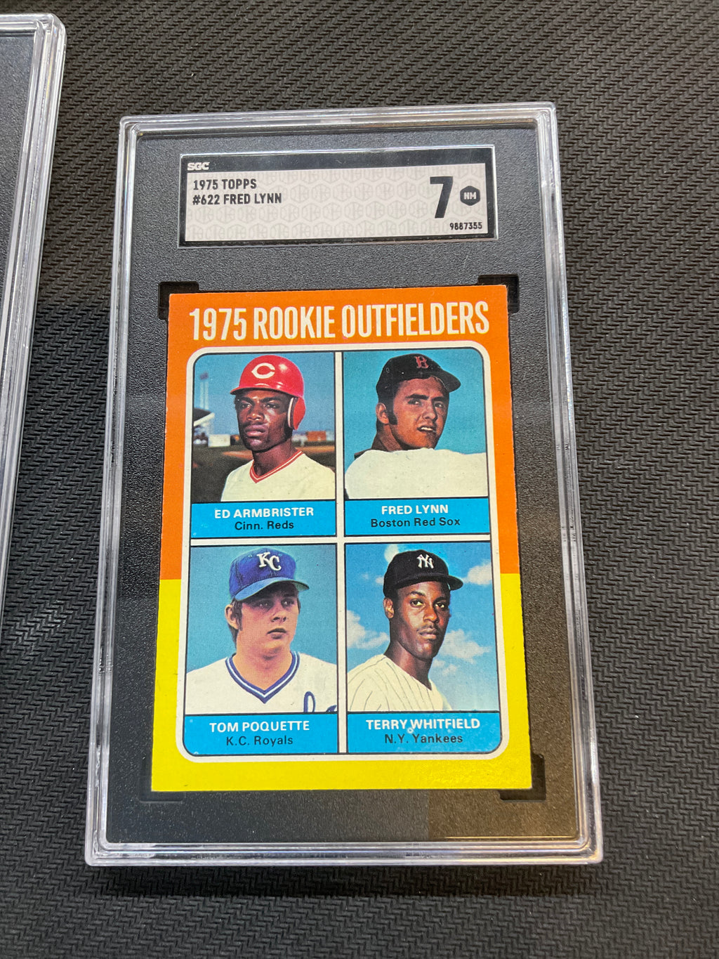 1975 Topps #622 Fred Lynn SGC 7