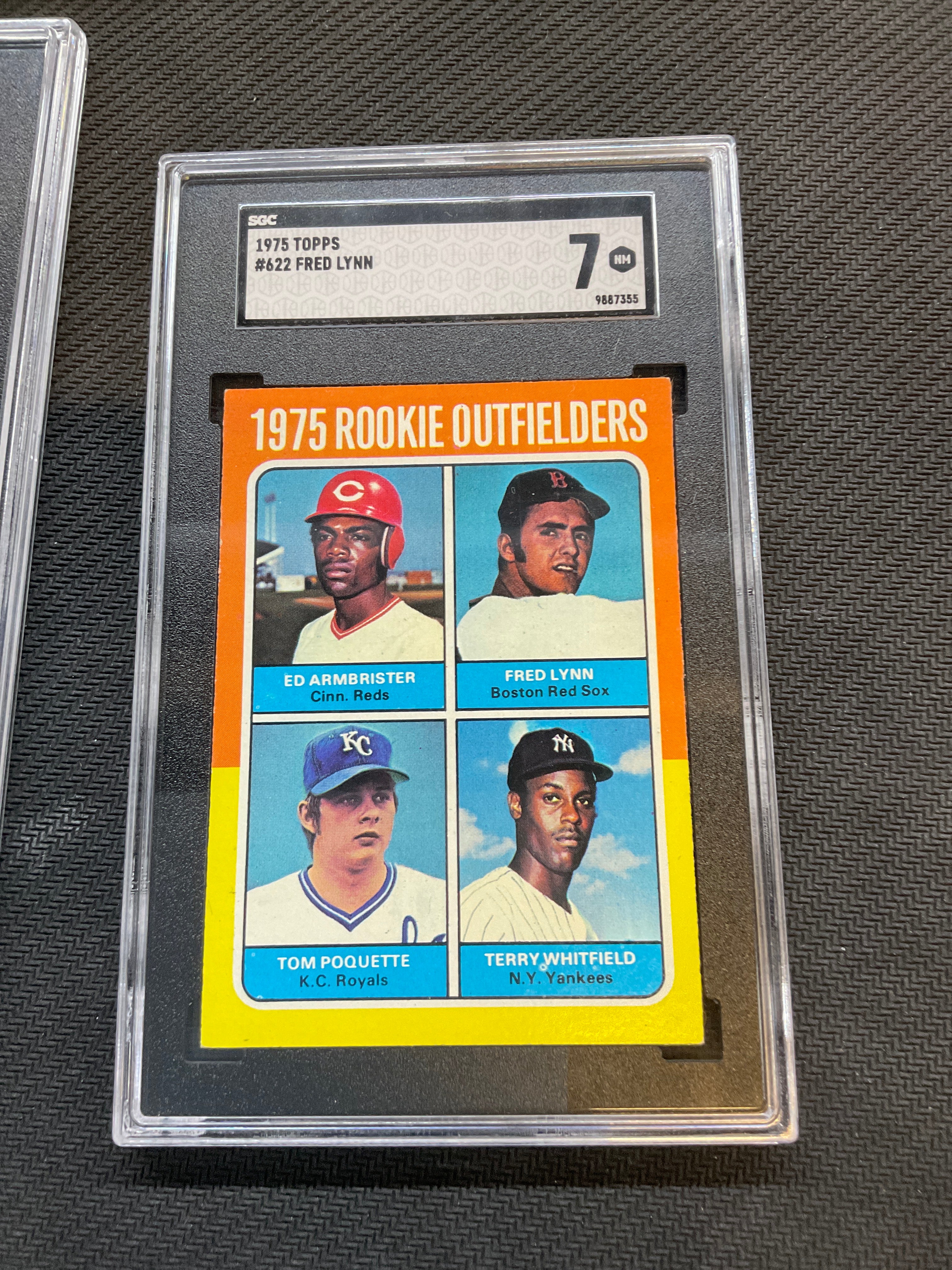 1975 Topps #622 Fred Lynn SGC 7