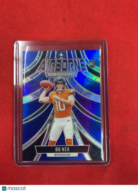 2024 Rookies And Stars Bo Nix Airborne Blue /50