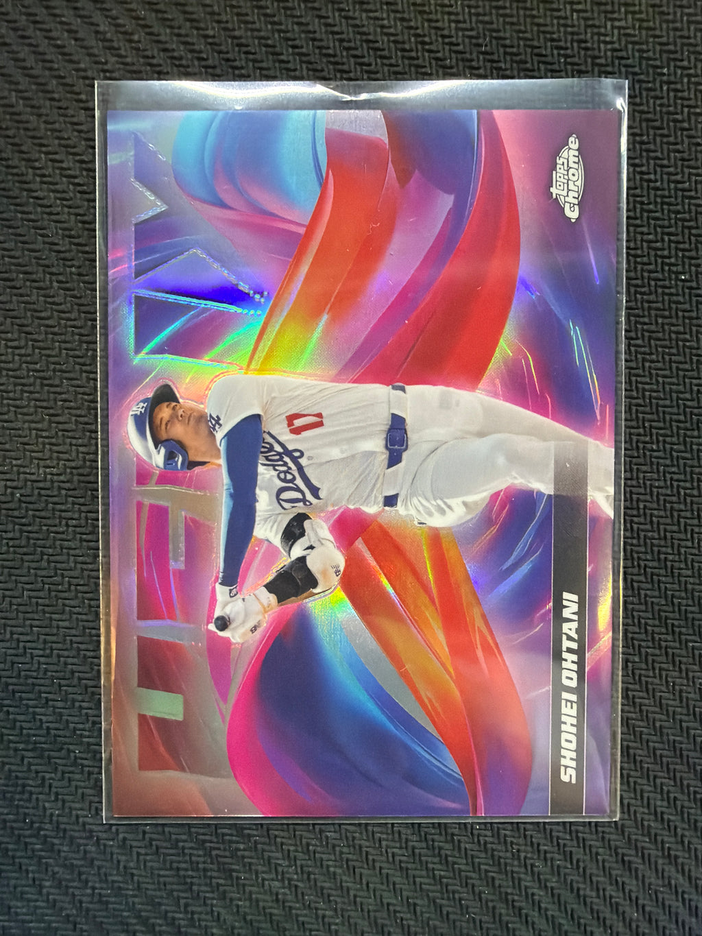 2025 Topps Chrome Shohei Ohtani Helix Case Hit Dodgers