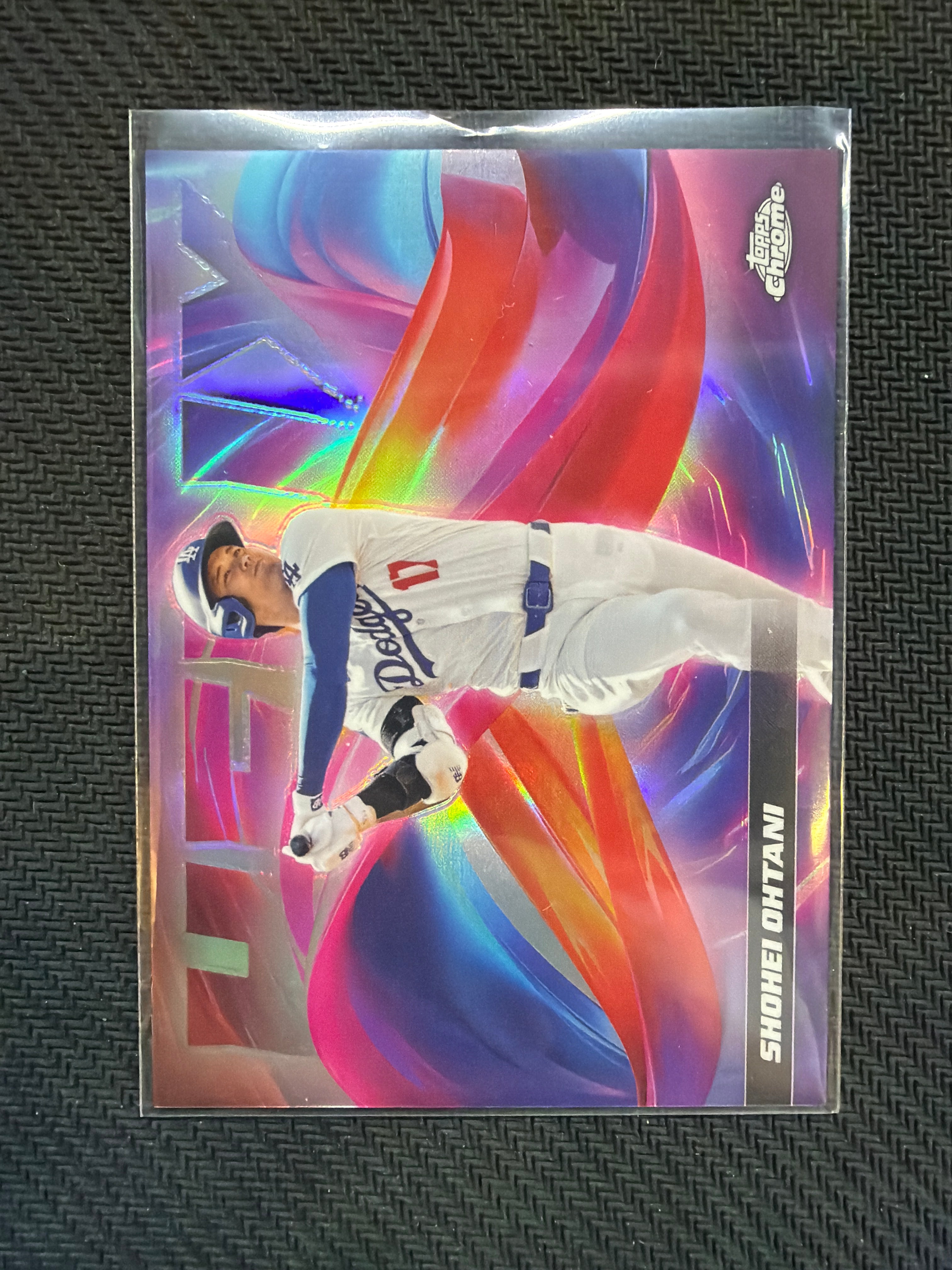 2025 Topps Chrome Shohei Ohtani Helix Case Hit Dodgers