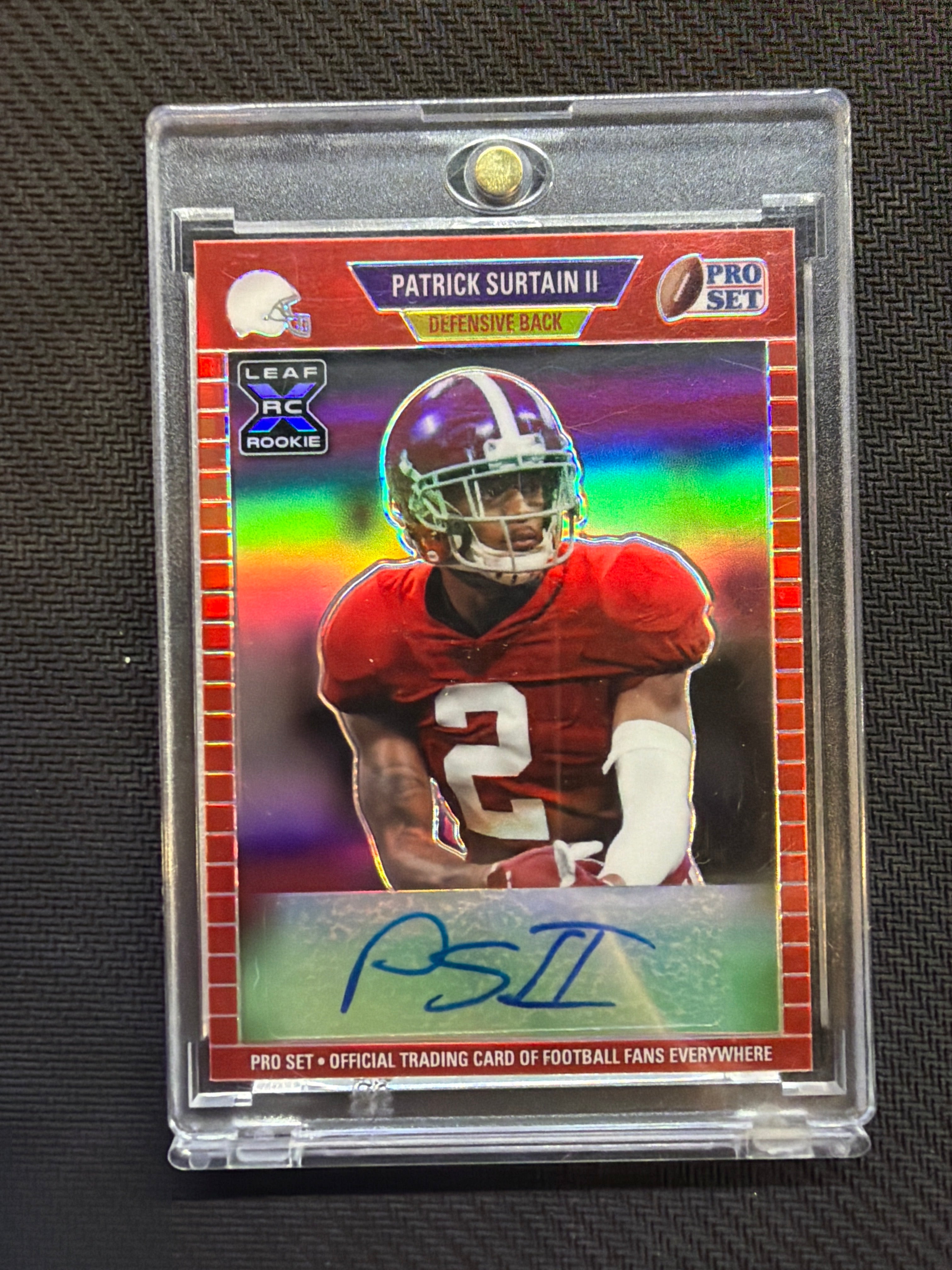 Leaf Pro Set Patrick Surtain II Auto /100 Alabama