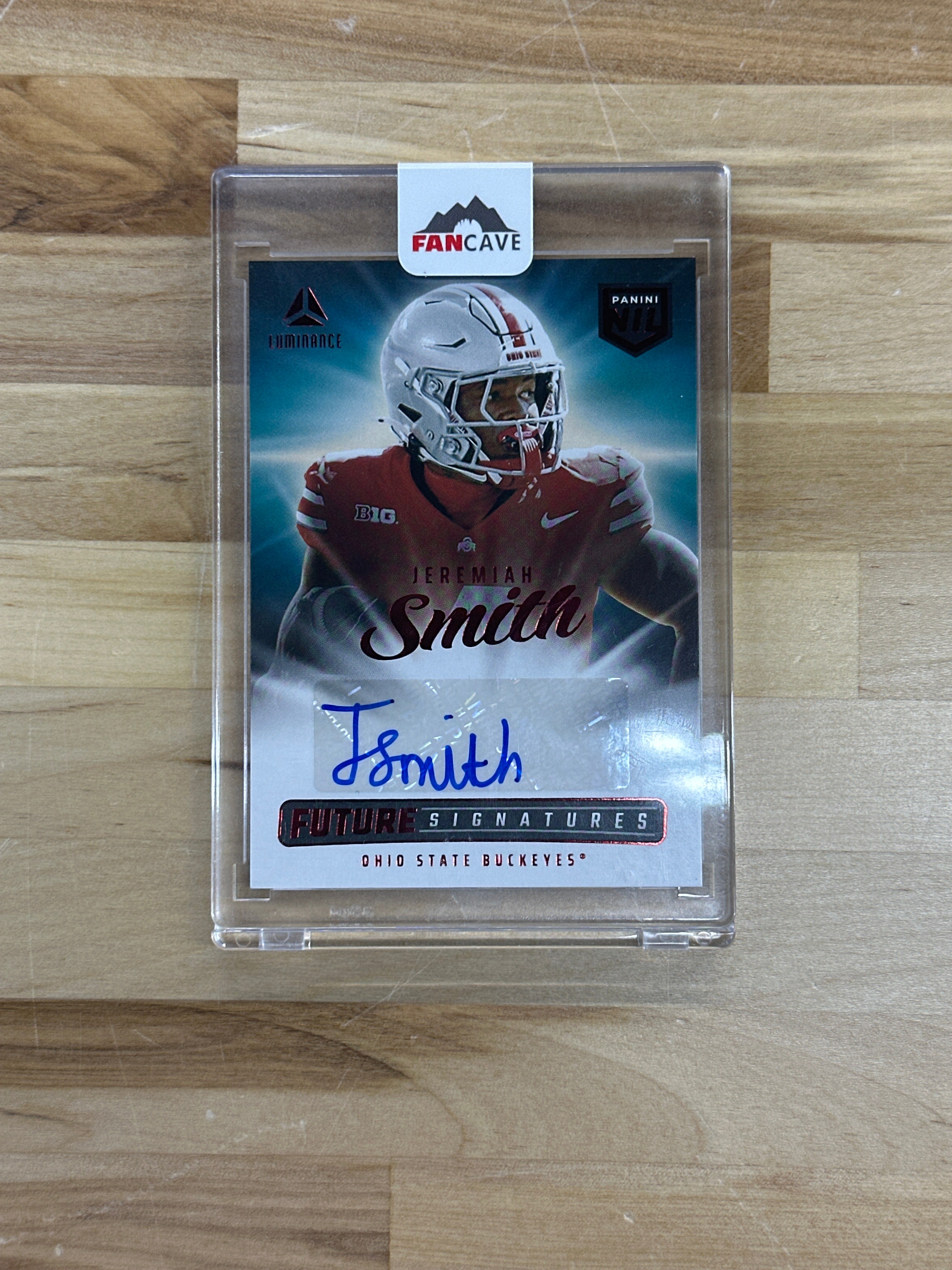2025 Luminance Jeremiah Smith Auto Red Ohio State
