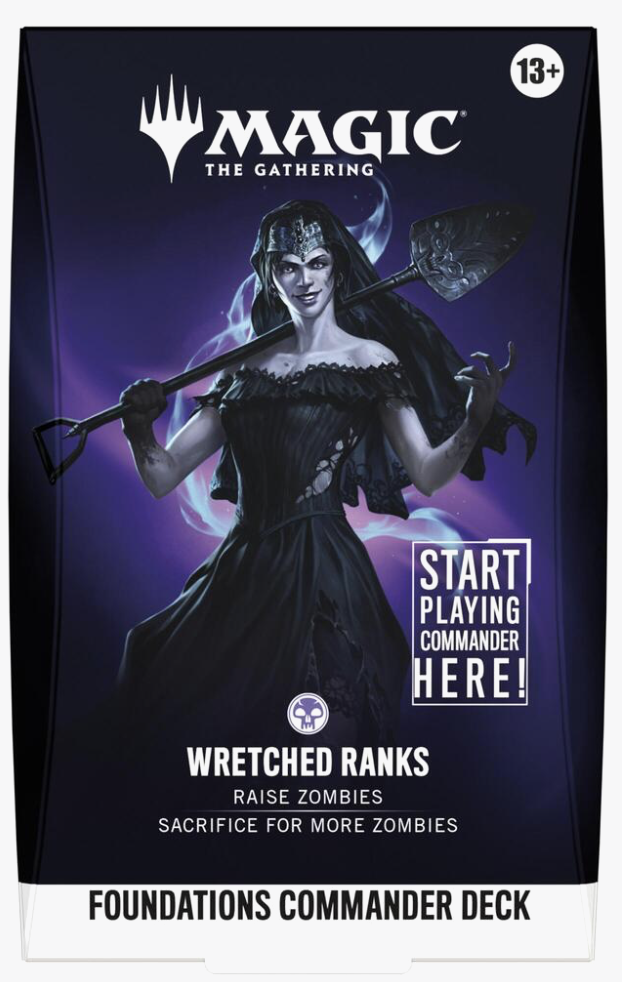 Magic The Gathering (MTG): Foundations Commander Deck -PREORDER (RELEASES OCT. 2, 2026)