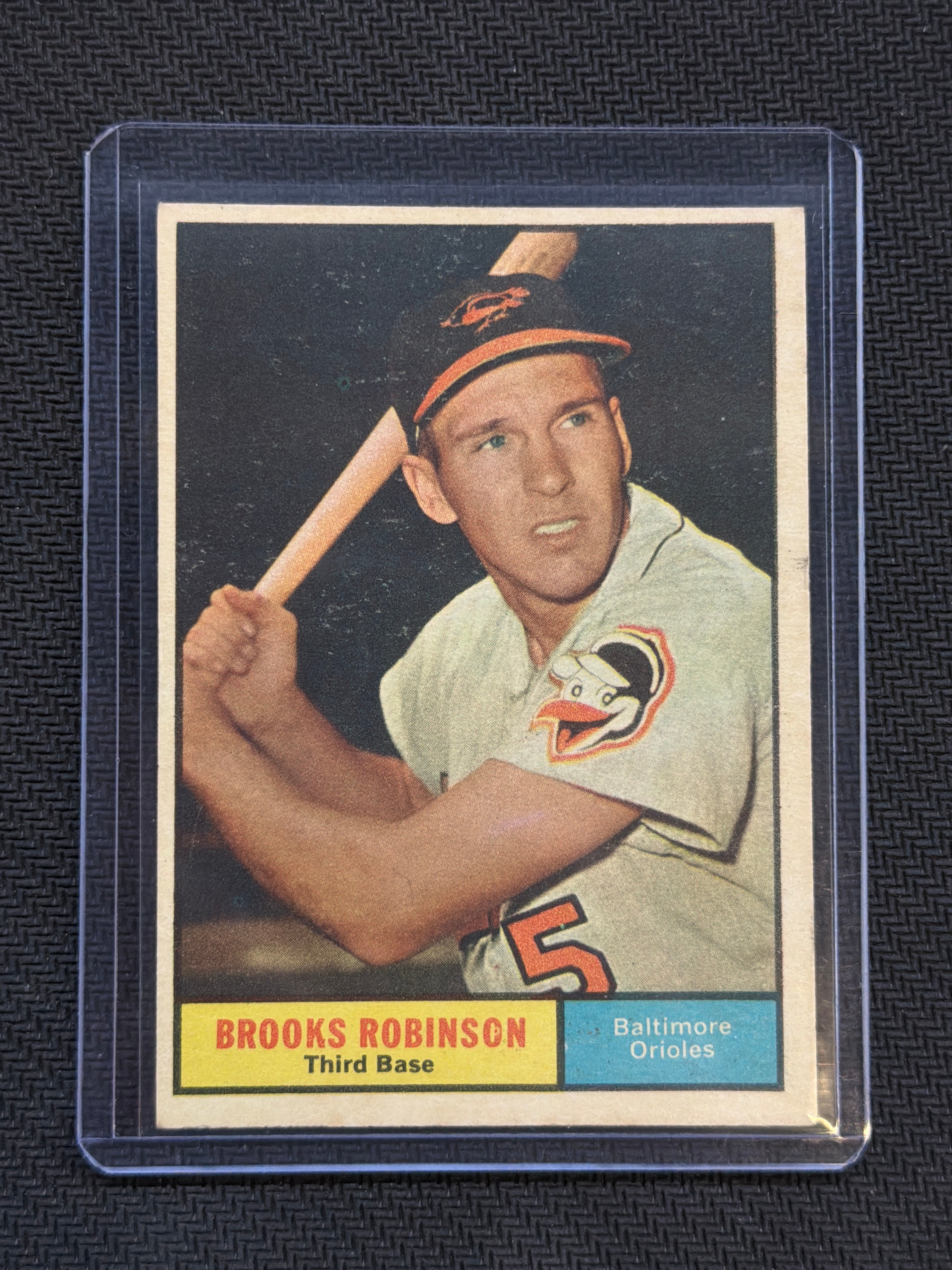 1961 Topps Brooks Robinson #10 Orioles 2
