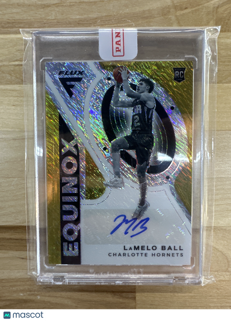 2020-21 Flux LaMelo Ball Equinox Gold Shimmer Auto /10
