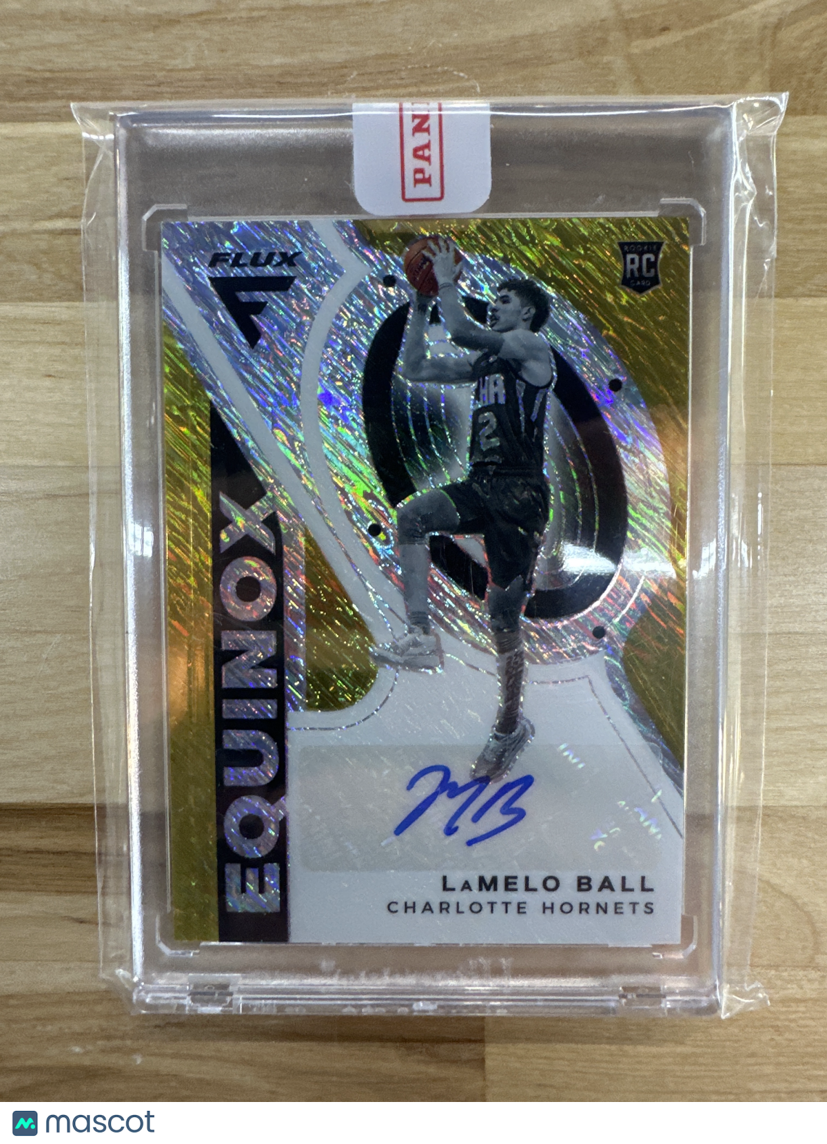 2020-21 Flux LaMelo Ball Equinox Gold Shimmer Auto /10