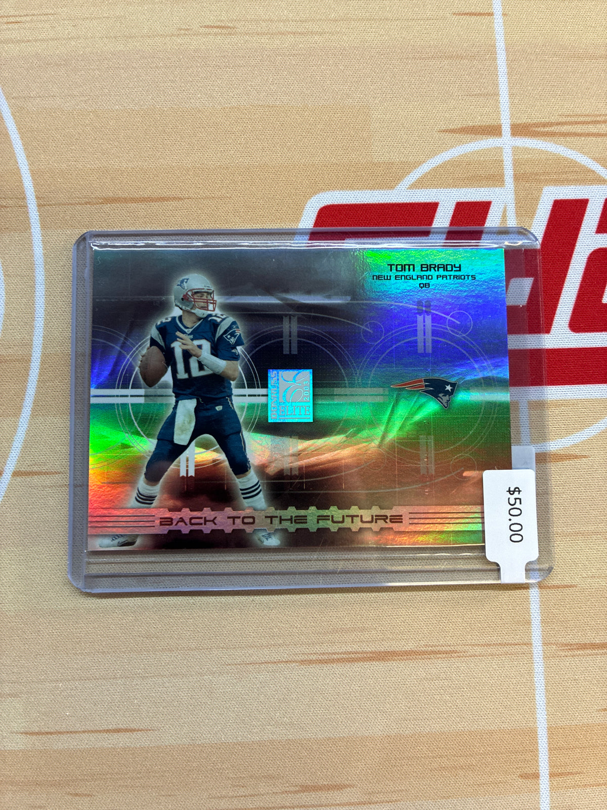 2003 Donruss Tom Brady Back to the Future /1000 #BF-11 Patriots