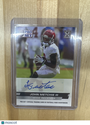 2021 Leaf John Metchie III Pro Set Auto Alabama