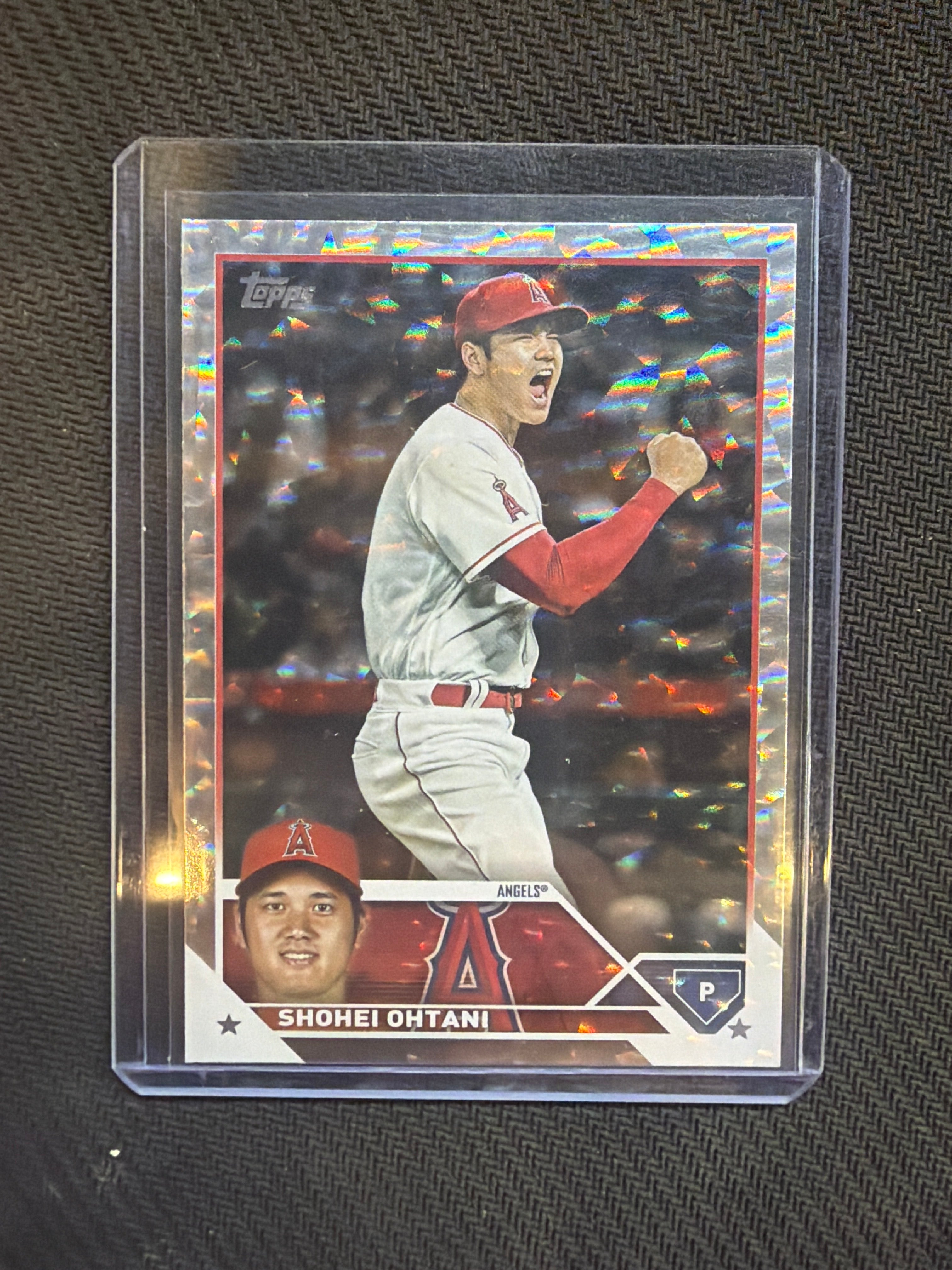 2023 Topps Shohei Ohtani Crackle Foil