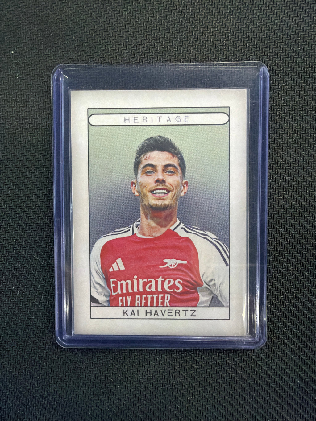 2025-26 Heritage Footballers Kai Havertz 1/1 Arsenal