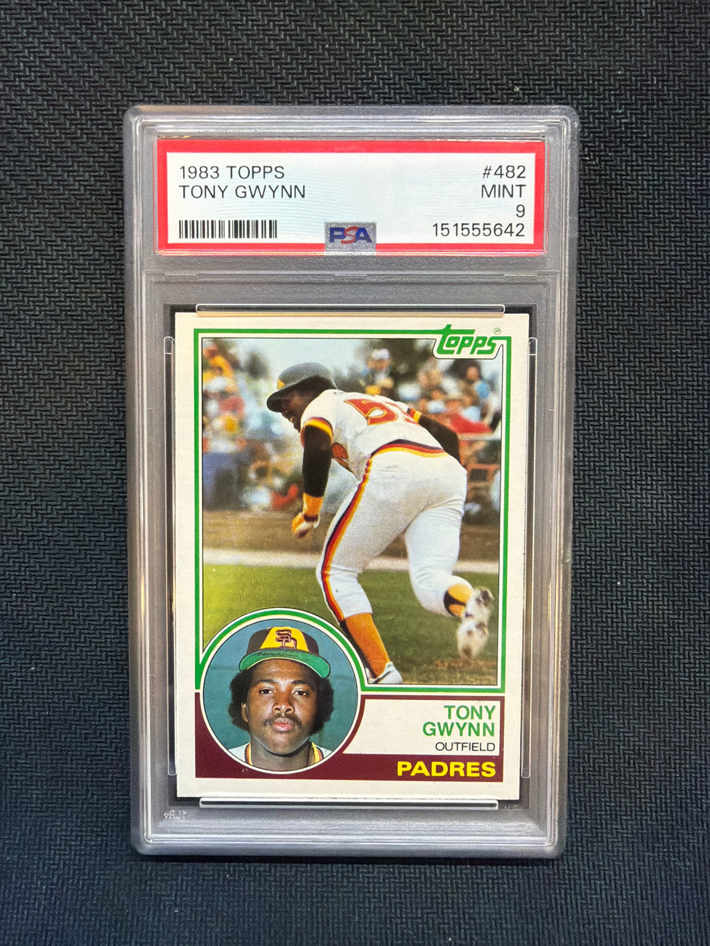 1983 Topps Tony Gwynn #482 PSA 9 642 Rookie