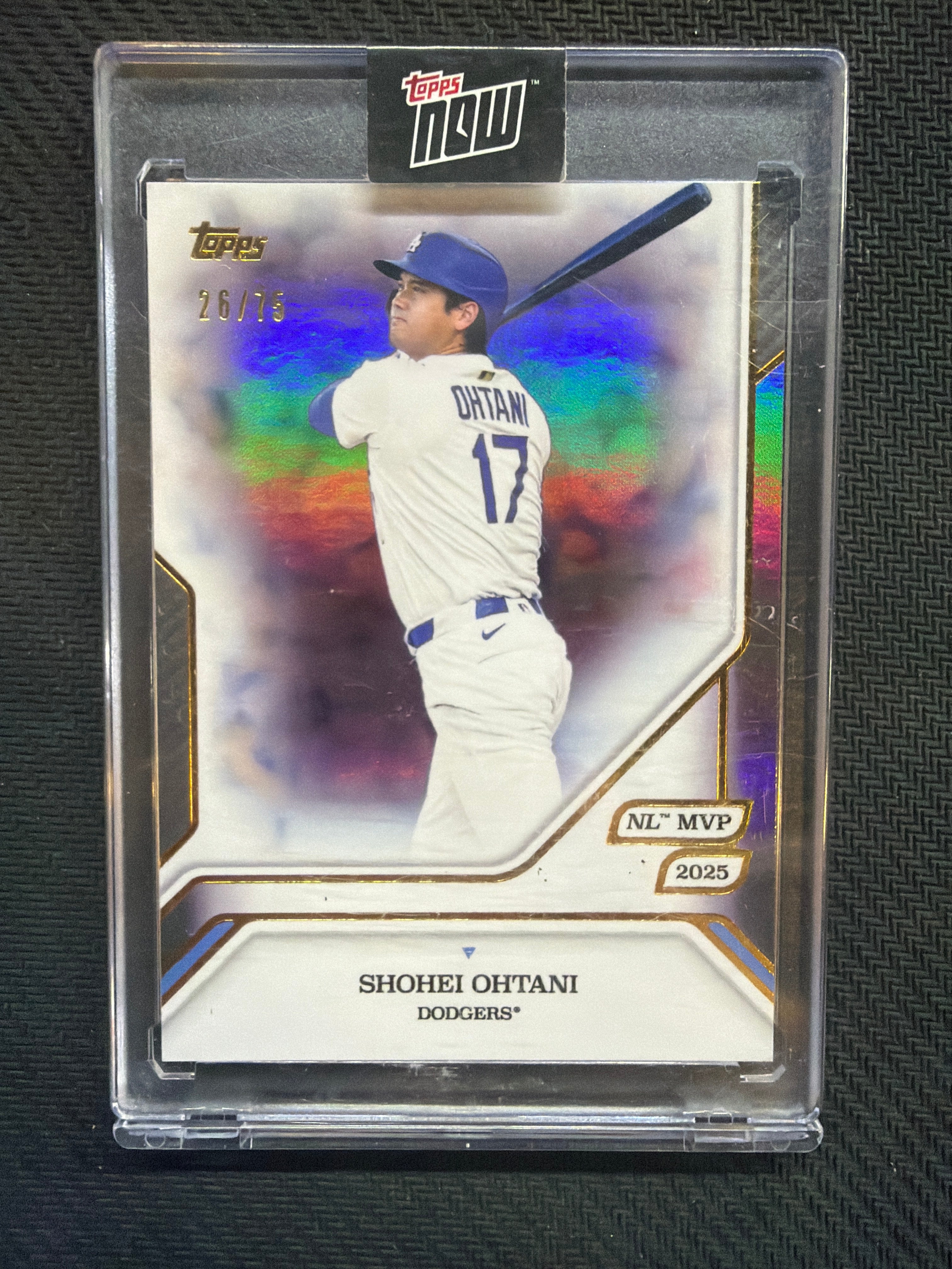 2025 Topps MVP Collection Shohei Ohtani #28 /75 Dodgers