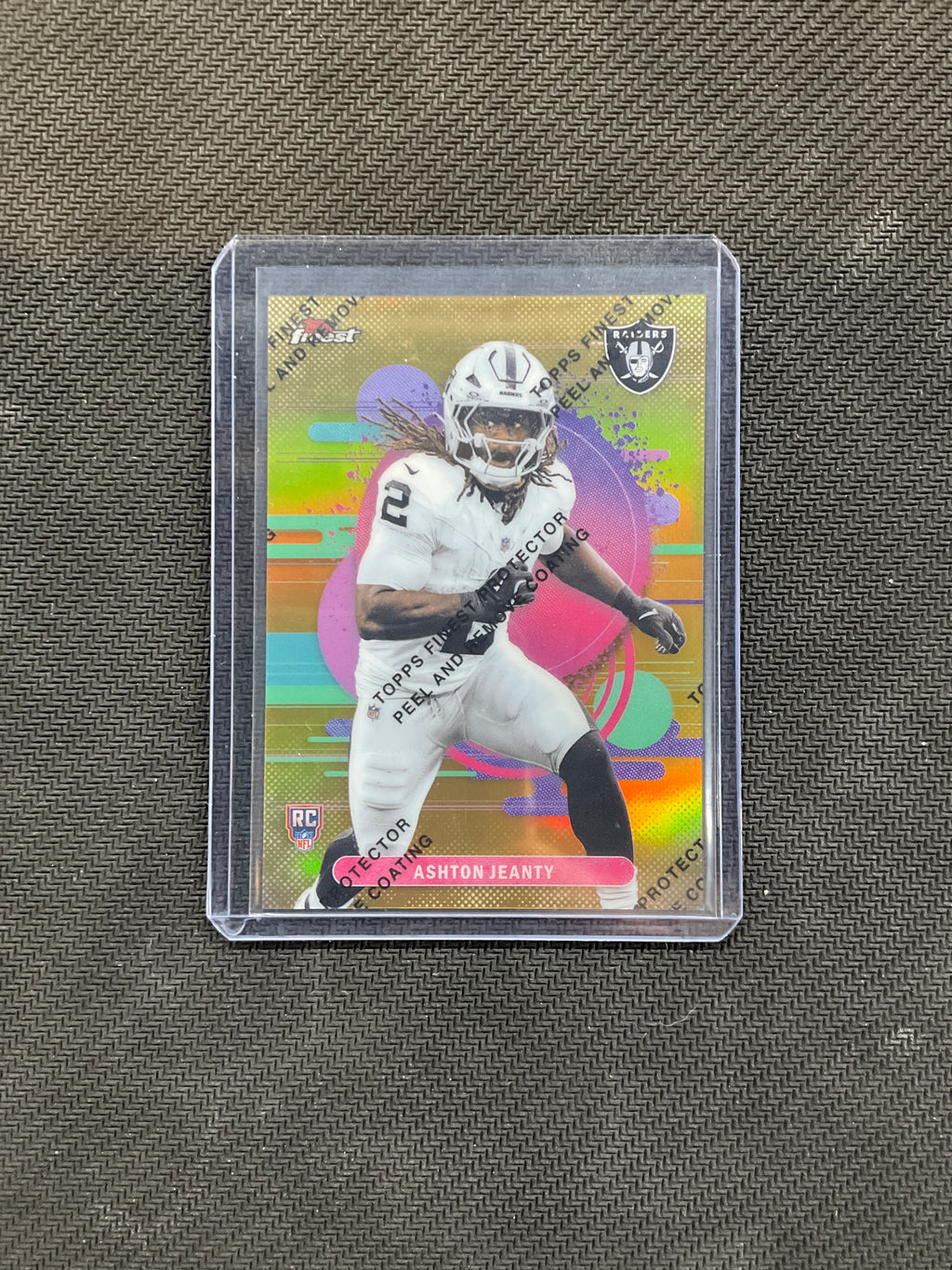 2025 Topps Finest Ashton Jeanty Gold /25