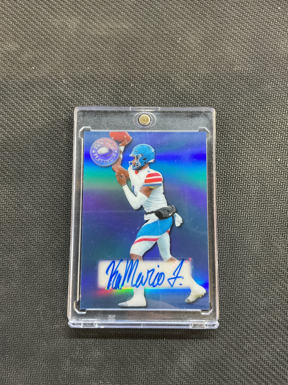 2025 Leaf Pro Set Platinum Kamario Taylor Auto /20 Mississippi State