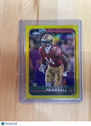 2024 Topps Chrome Ricky Pearsall Yellow /75