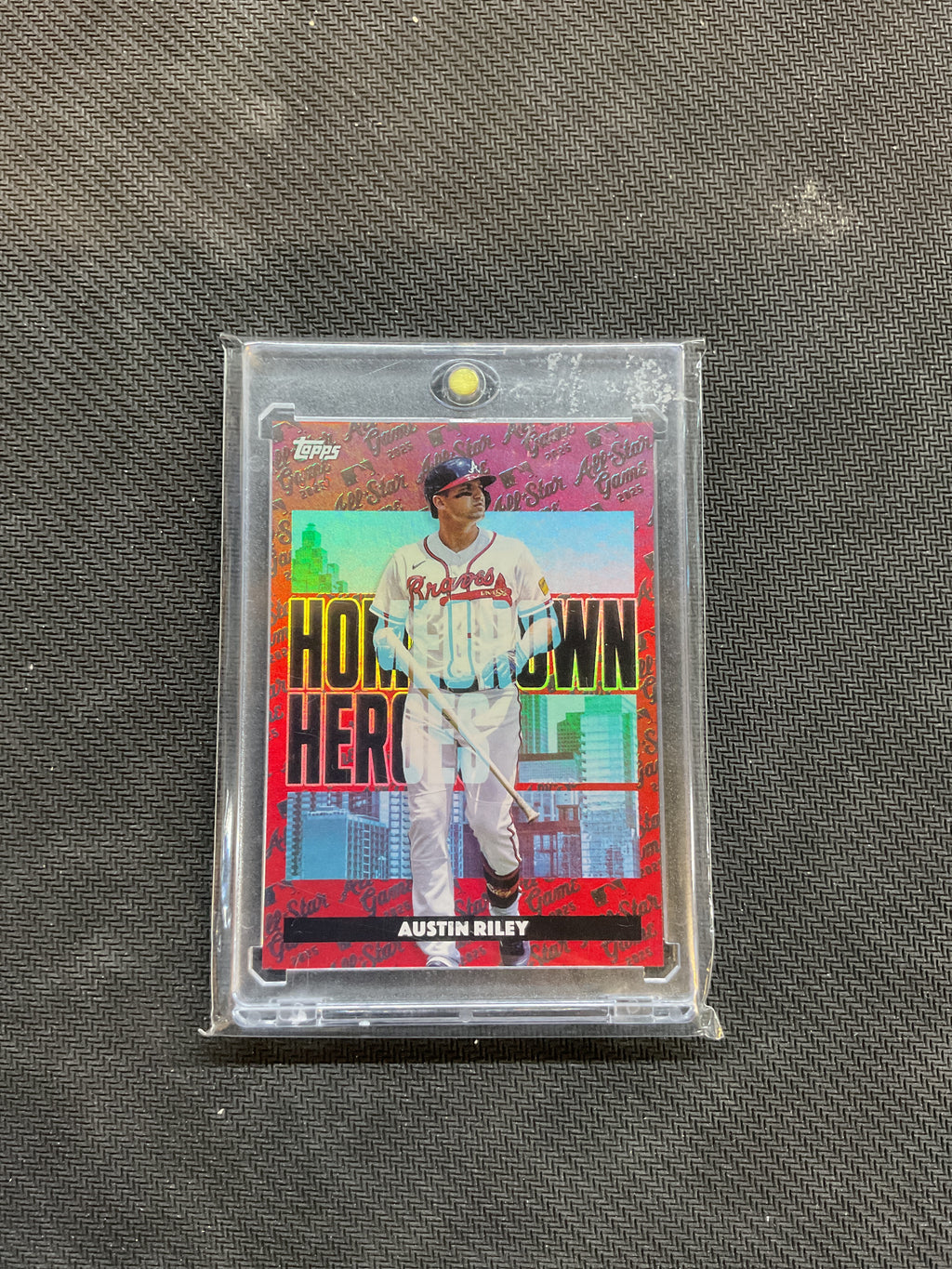 2025 Topps All Star Game Austin Riley Homegrown Heroes Red Refractor /5 Braves