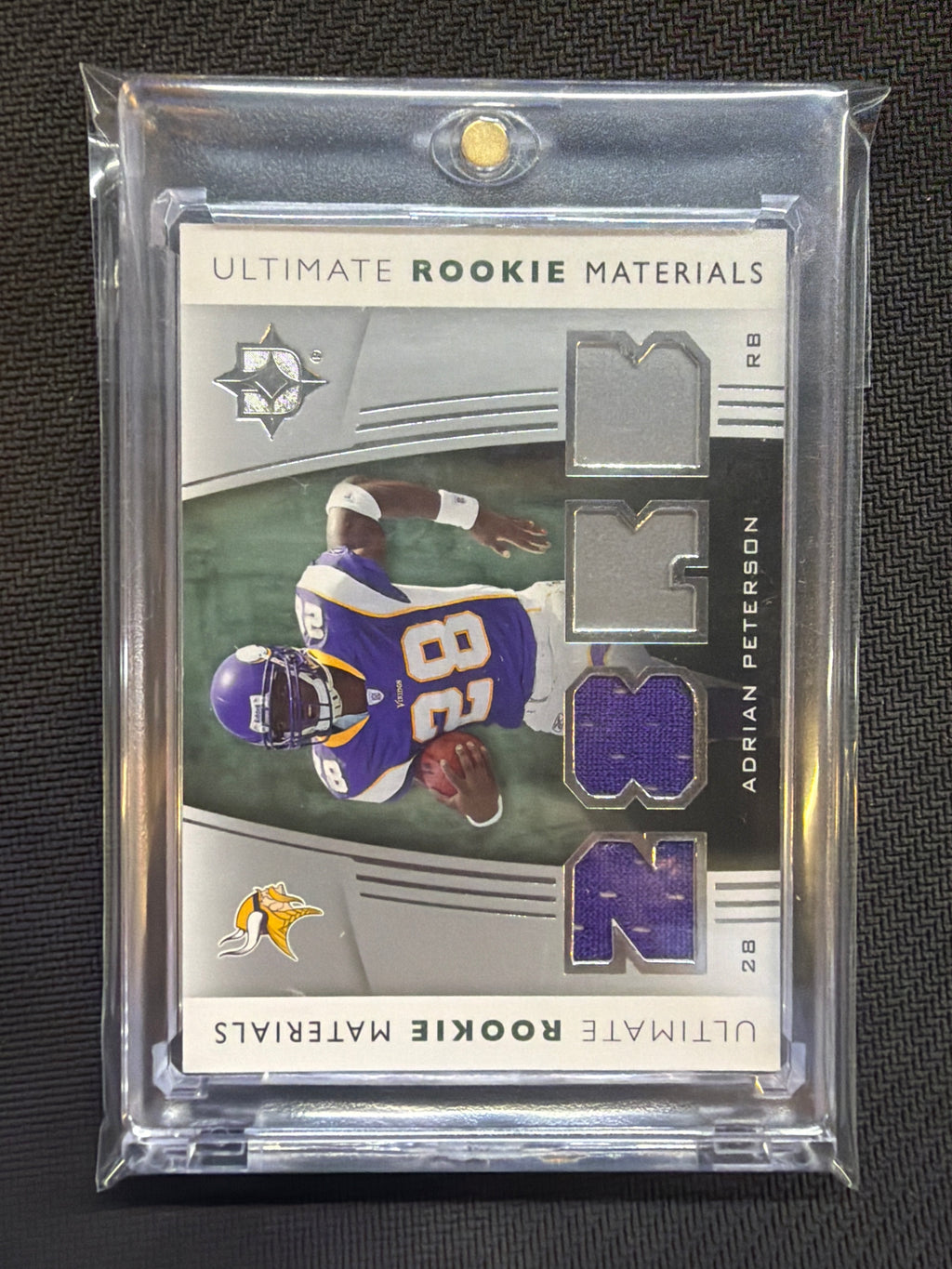 2007 Upper Deck Adrian Peterson Ultimate Rookie Materials #URM-AP Vikings