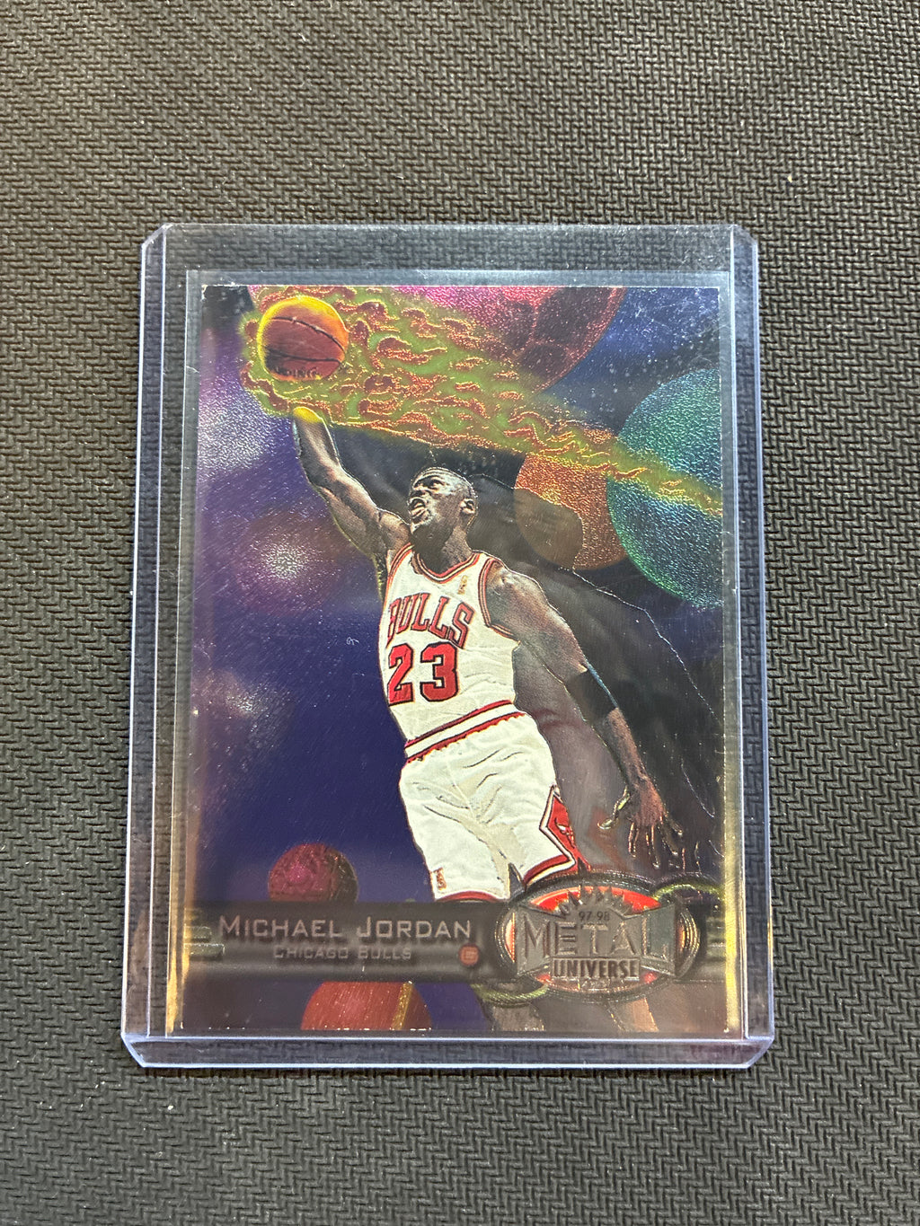1997 Metal Universe Michael Jordan #23 Bulls