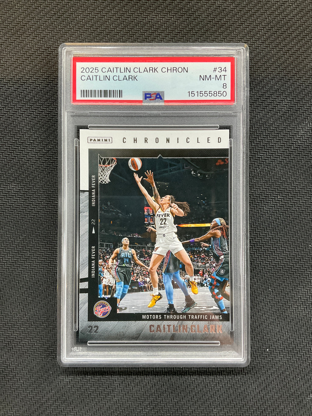2025 Panini Caitlin Clark Chronicles  #34 Motors PSA 8 850