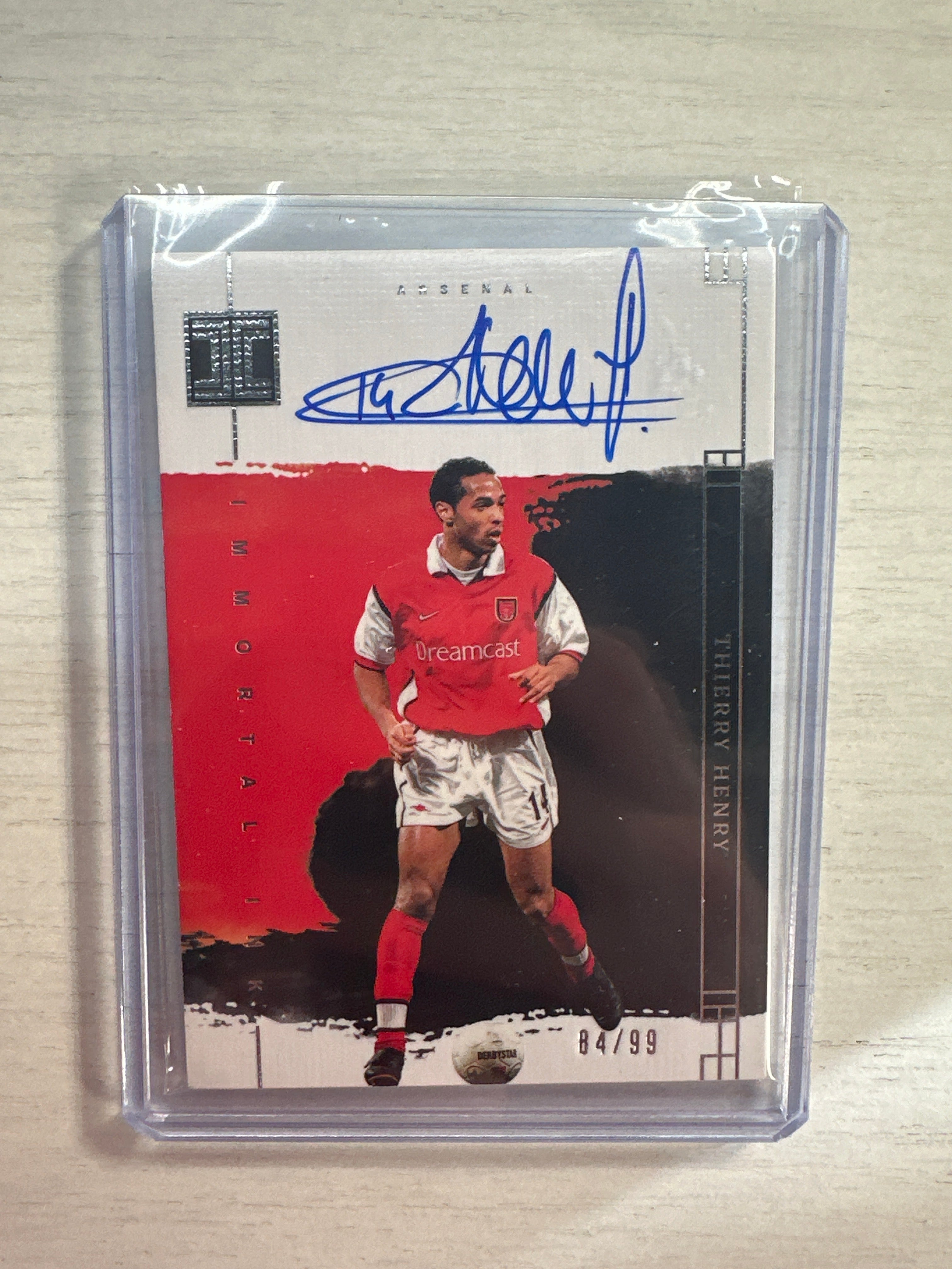 2023-24 Impeccable Thierry Henry Immortal Ink Auto /99
