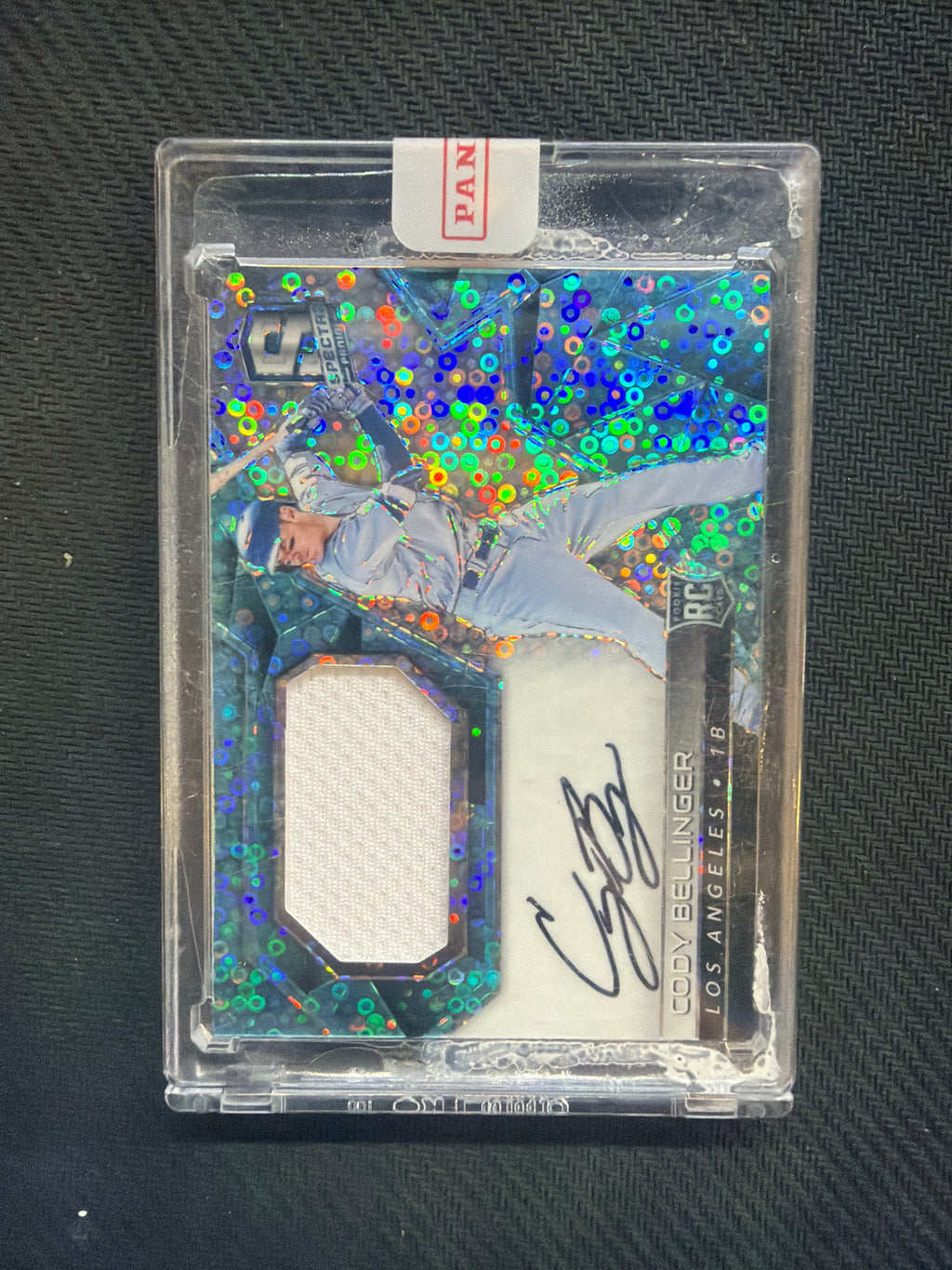 2017 Panini Spectra Cody Bellinger Rookie Patch Auto /99