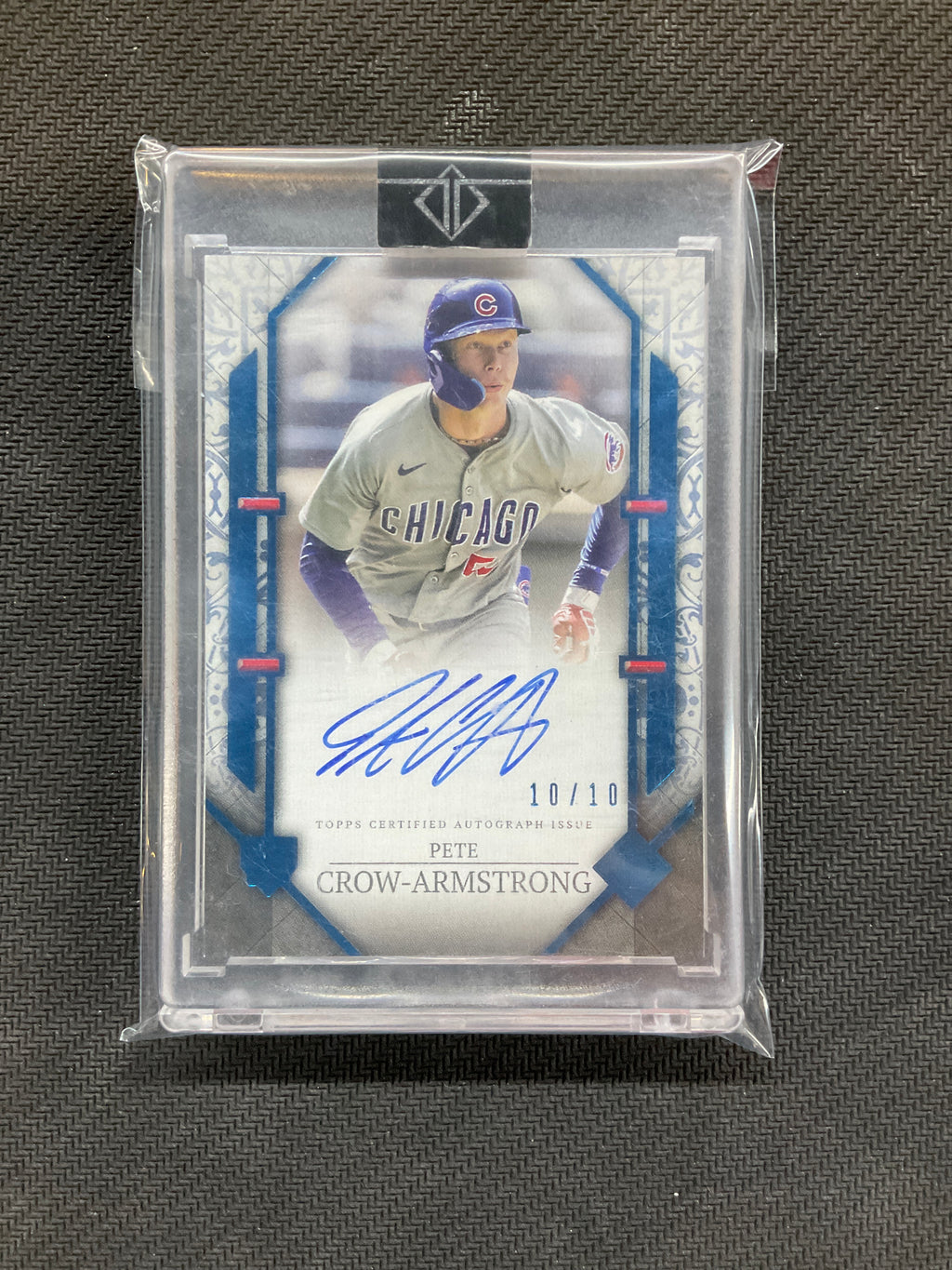 2024 Topps Transcendent Pete Crow-Armstrong Rookie Auto /10 Cubs