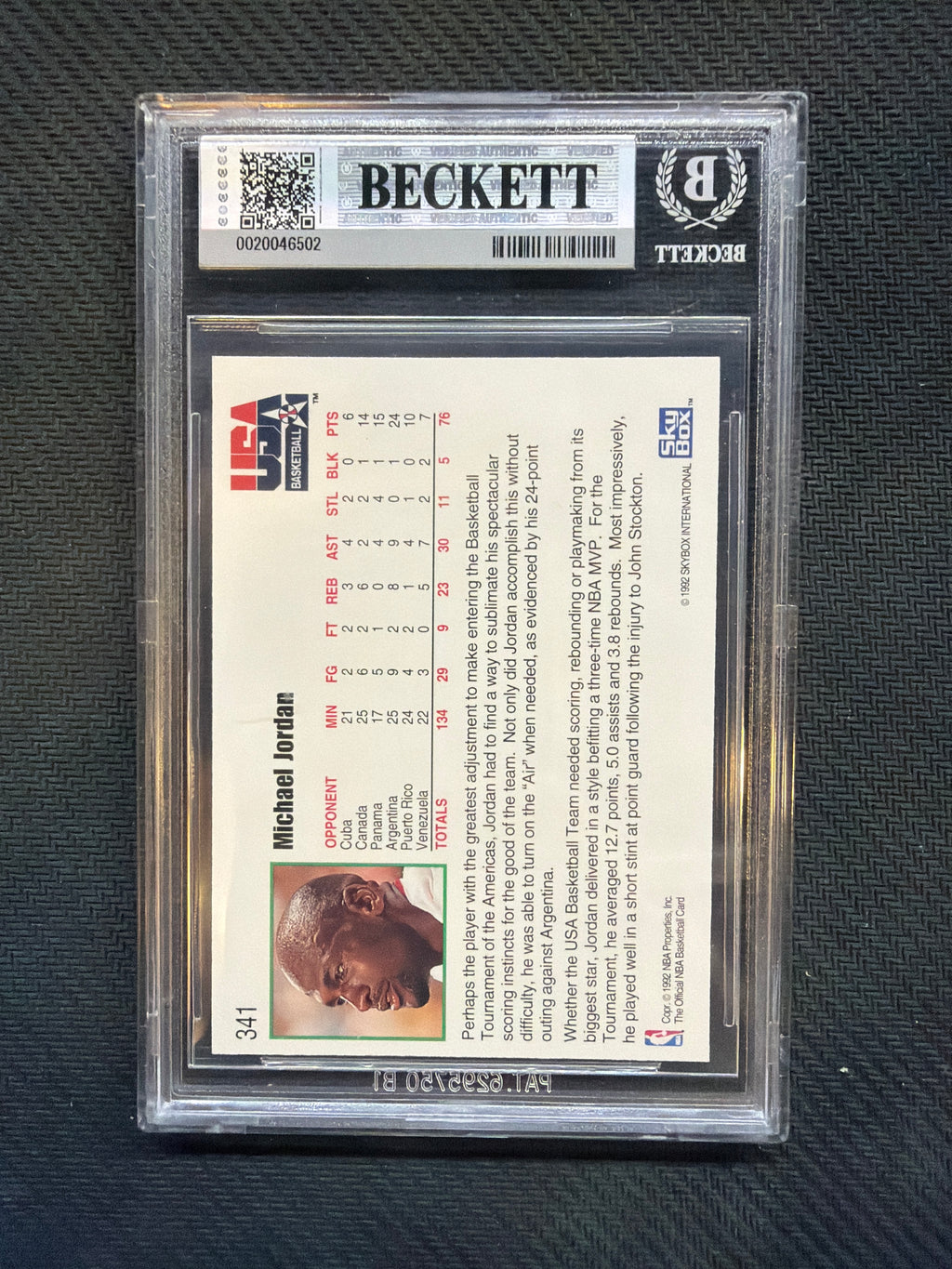 1992-93 Hoops Michael Jordan BGS 9 Bulls